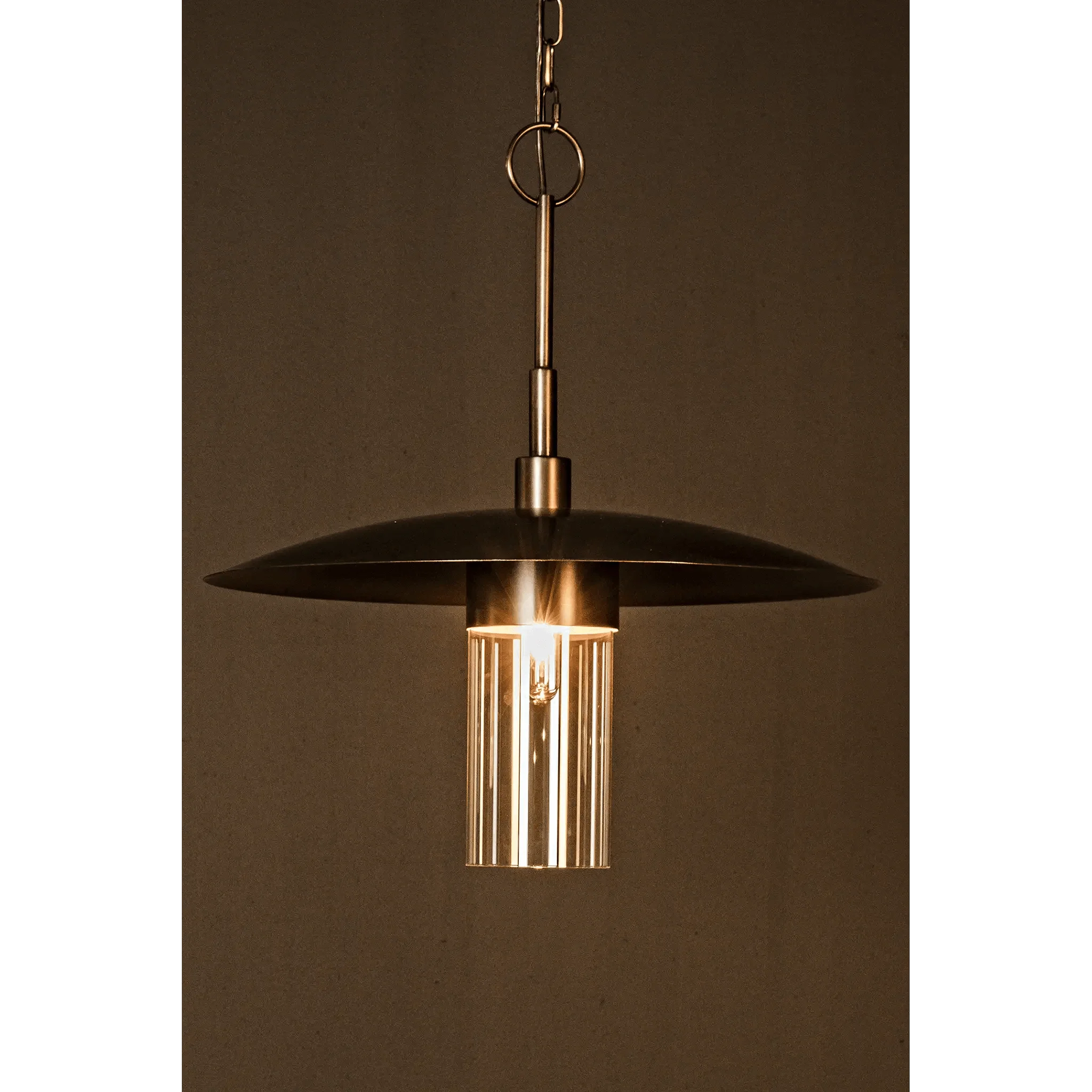 Anton Pendant, Metal with Aged Brass Finish - Frankwebs