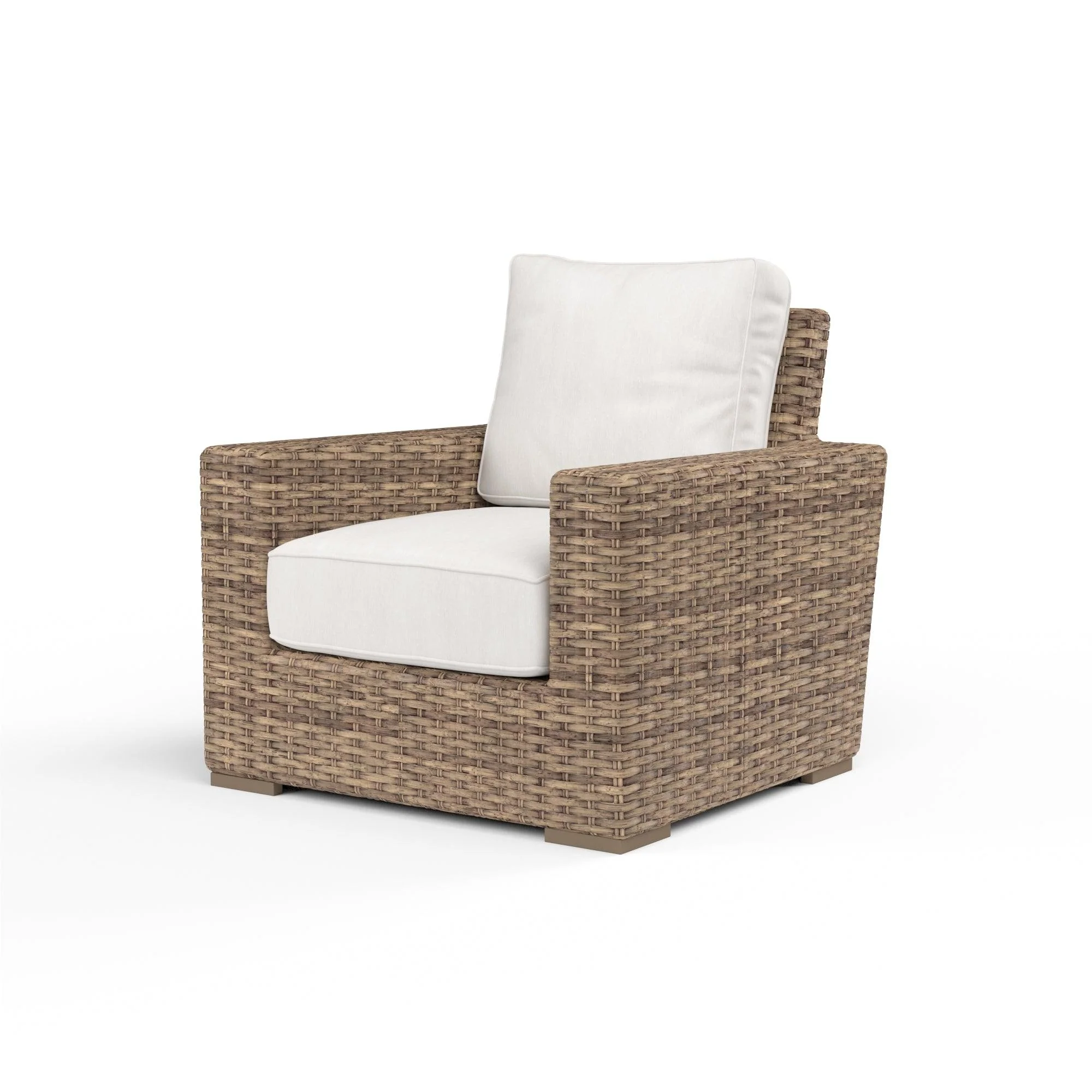 Havana Club Chair in Canvas Flax w/ Self Welt - Frankwebs