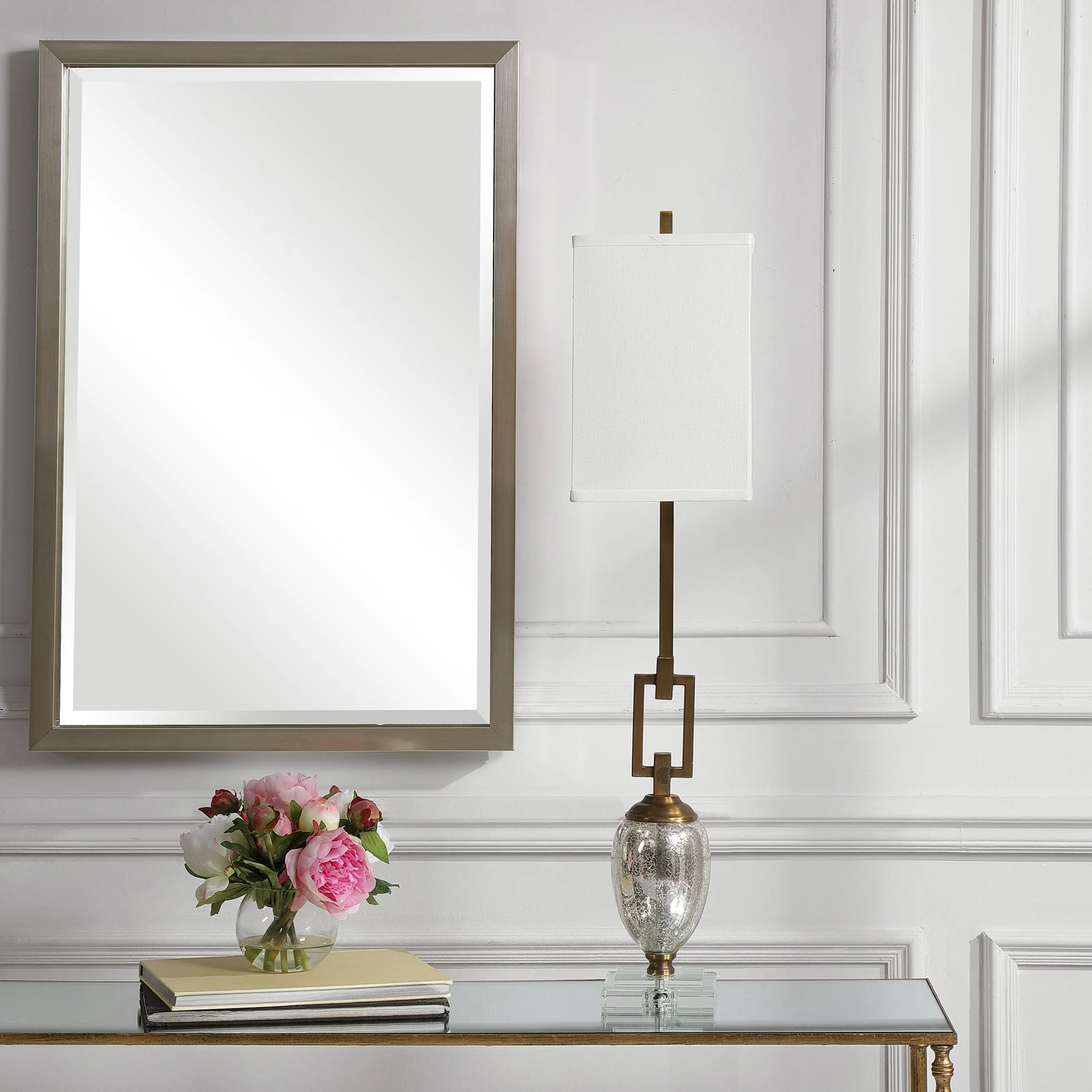 Copeland Mercury Glass Buffet Lamp - Frankwebs