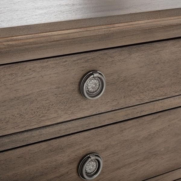 LISABET 3 DRAWER WOOD NIGHTSTAND - Frankwebs