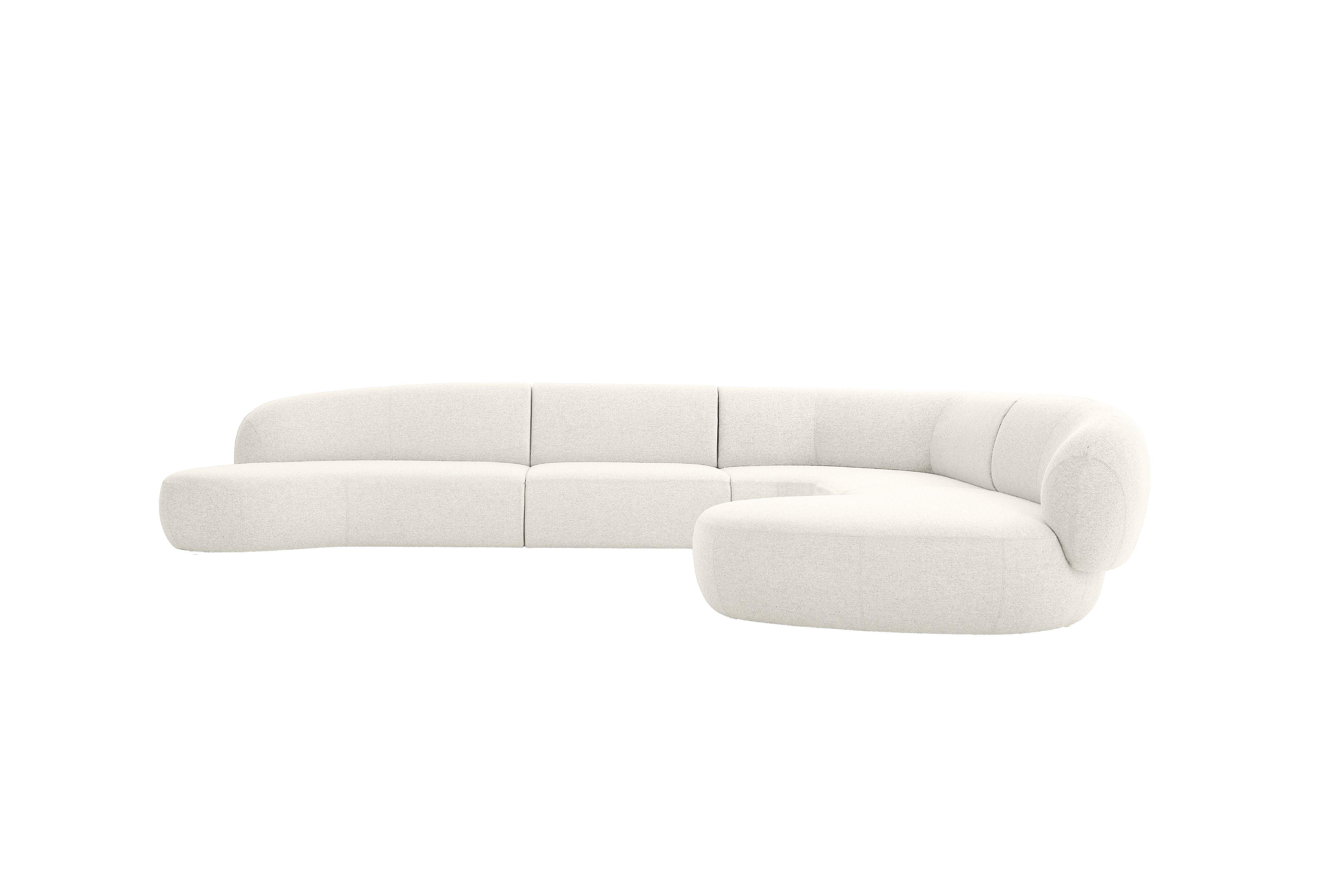 MORITZ Sectional 4-Piece Chaise Facing Right - Frankwebs