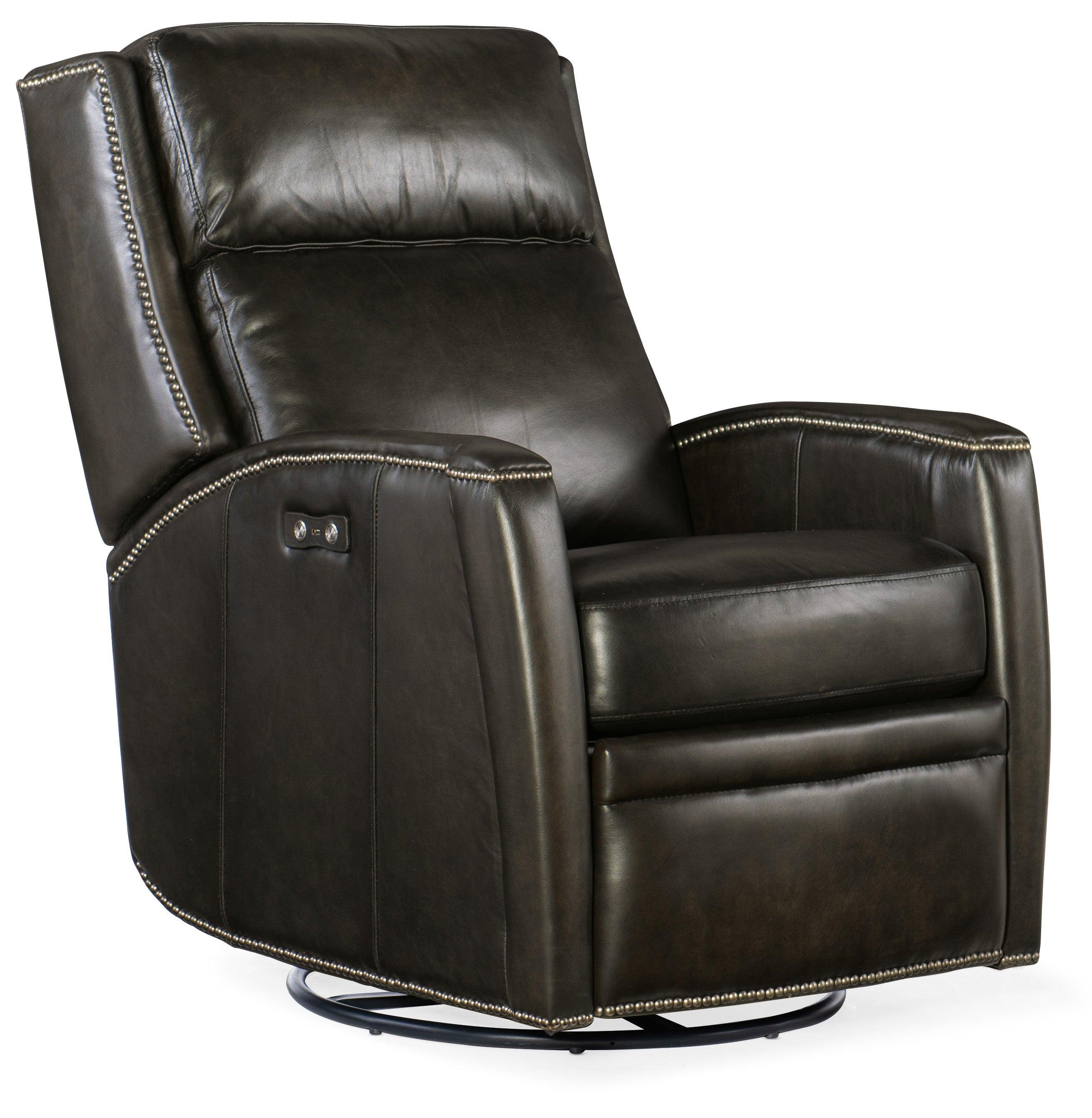 Declan Power Swivel Glider Recliner - Frankwebs