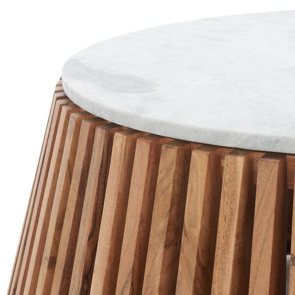 LUANNE MARBLE TOP COFFEE TABLE - Frankwebs