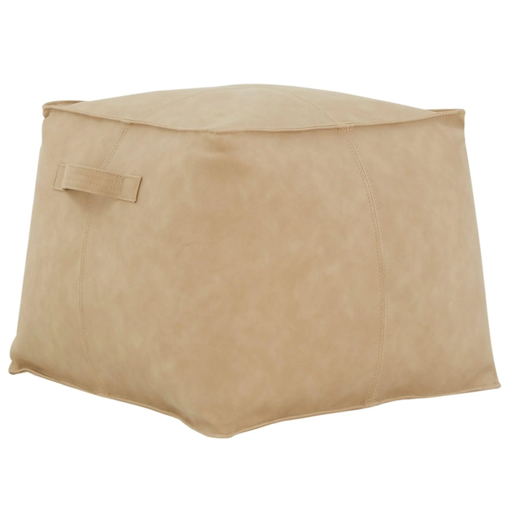 PABLO VEGAN LEATHER POUF - Frankwebs