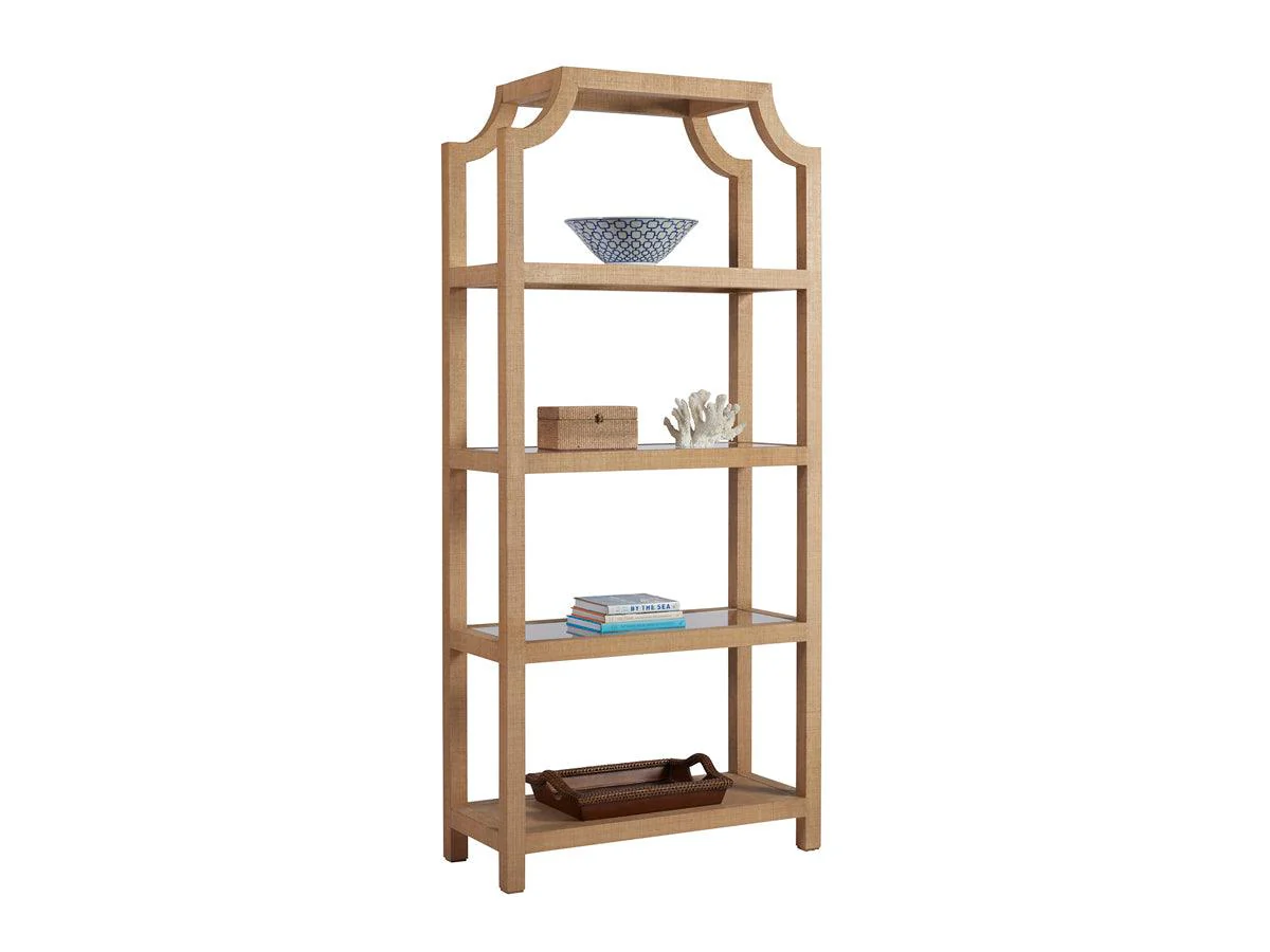 Newport Beachcomber Raffia Etagere - Frankwebs