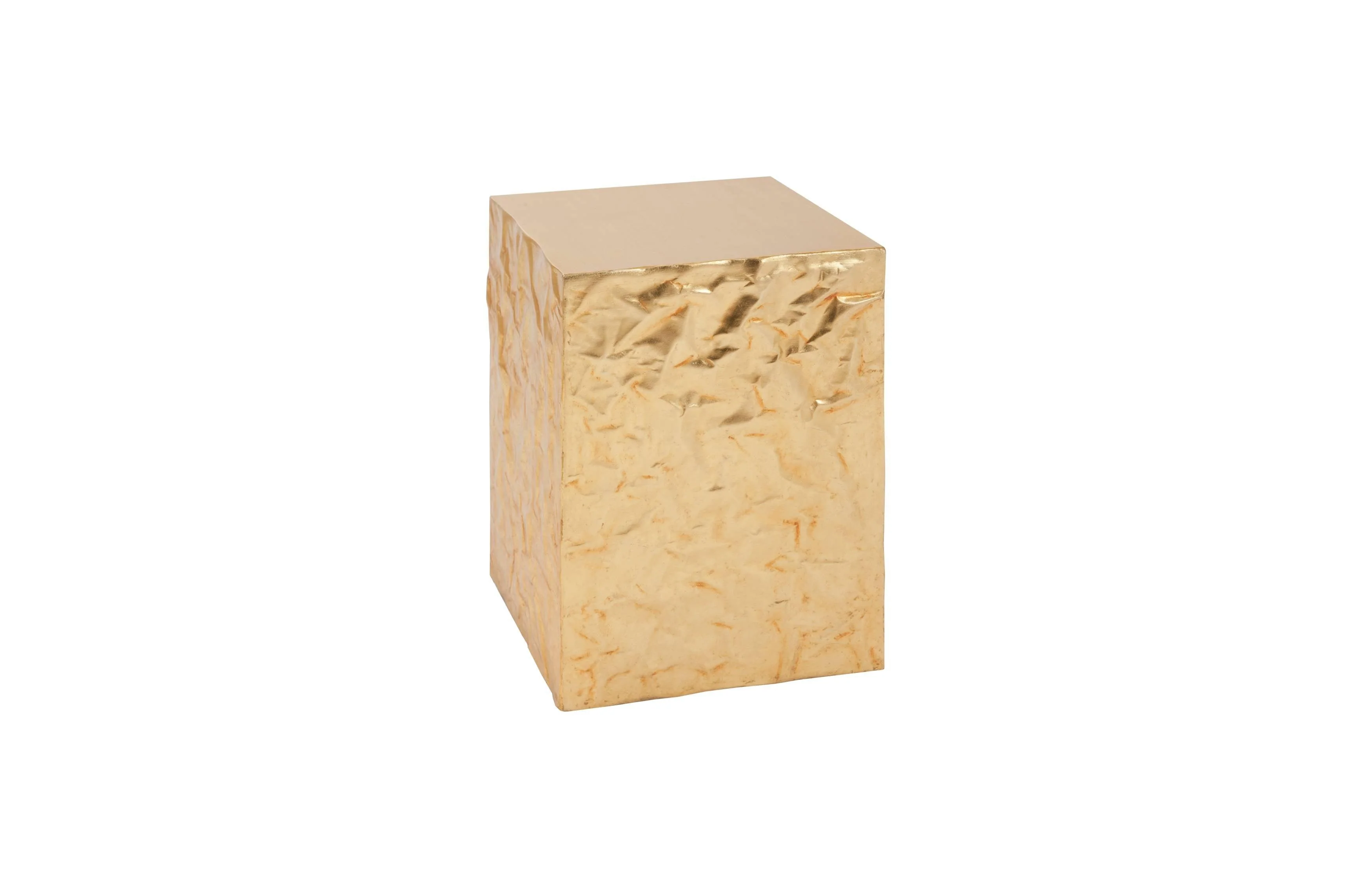 Crumpled Pedestal, Gold, SM - Frankwebs