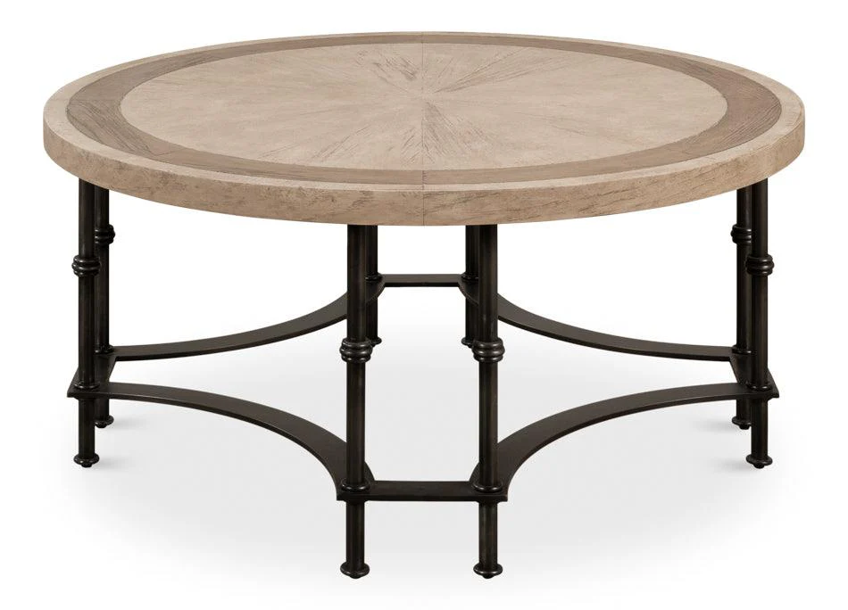 Chisholm Equestrian Cocktail Table - Grey - Frankwebs