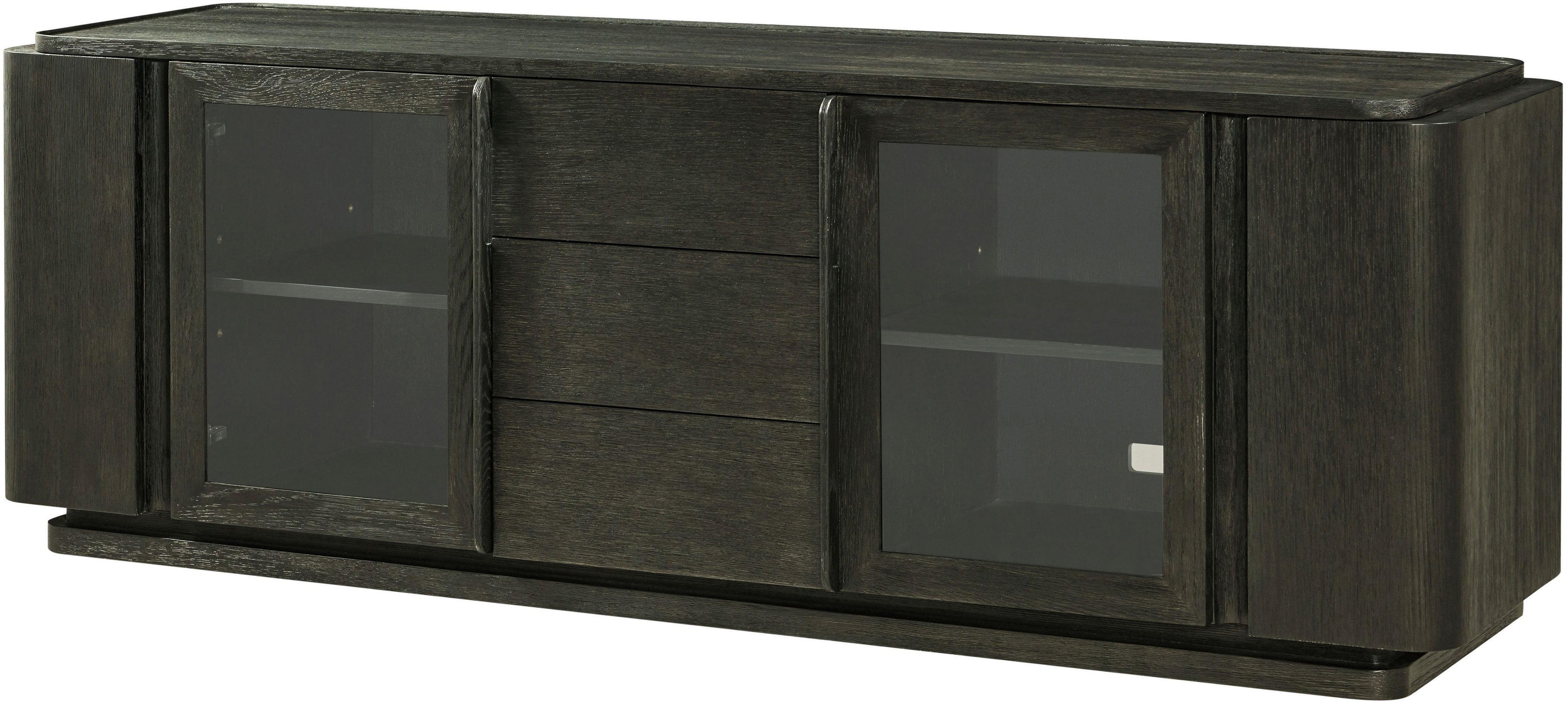 Repose Glass Door Media Console - Frankwebs