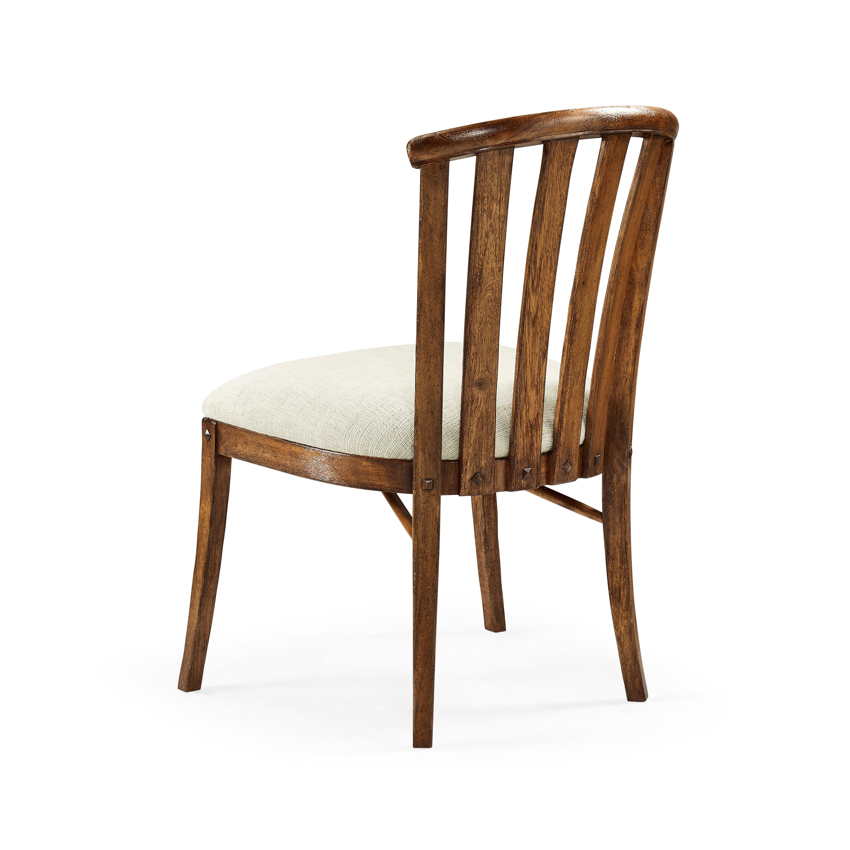Casual Accents Curved Back Side Chair - Frankwebs
