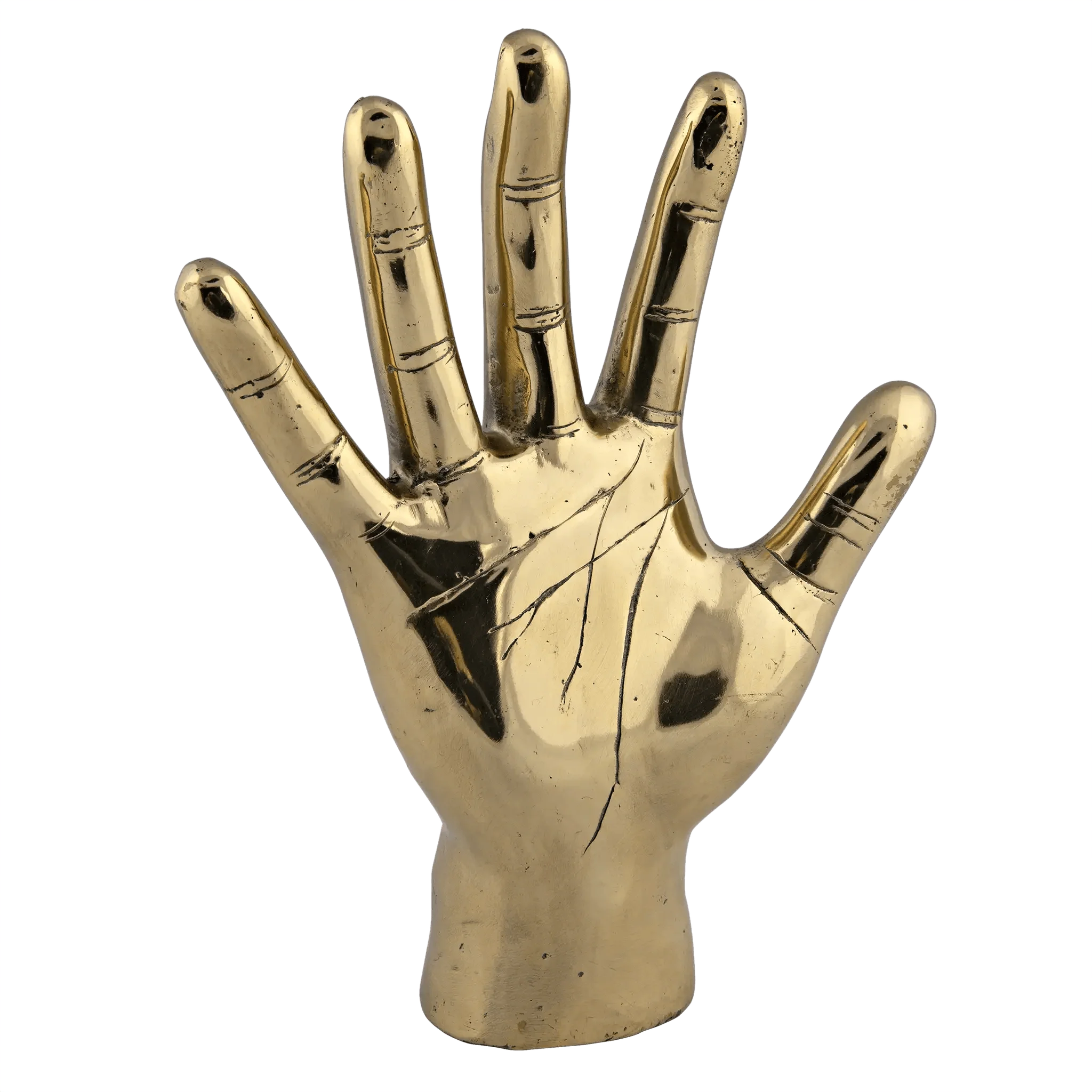 Open Hand, Brass - Frankwebs