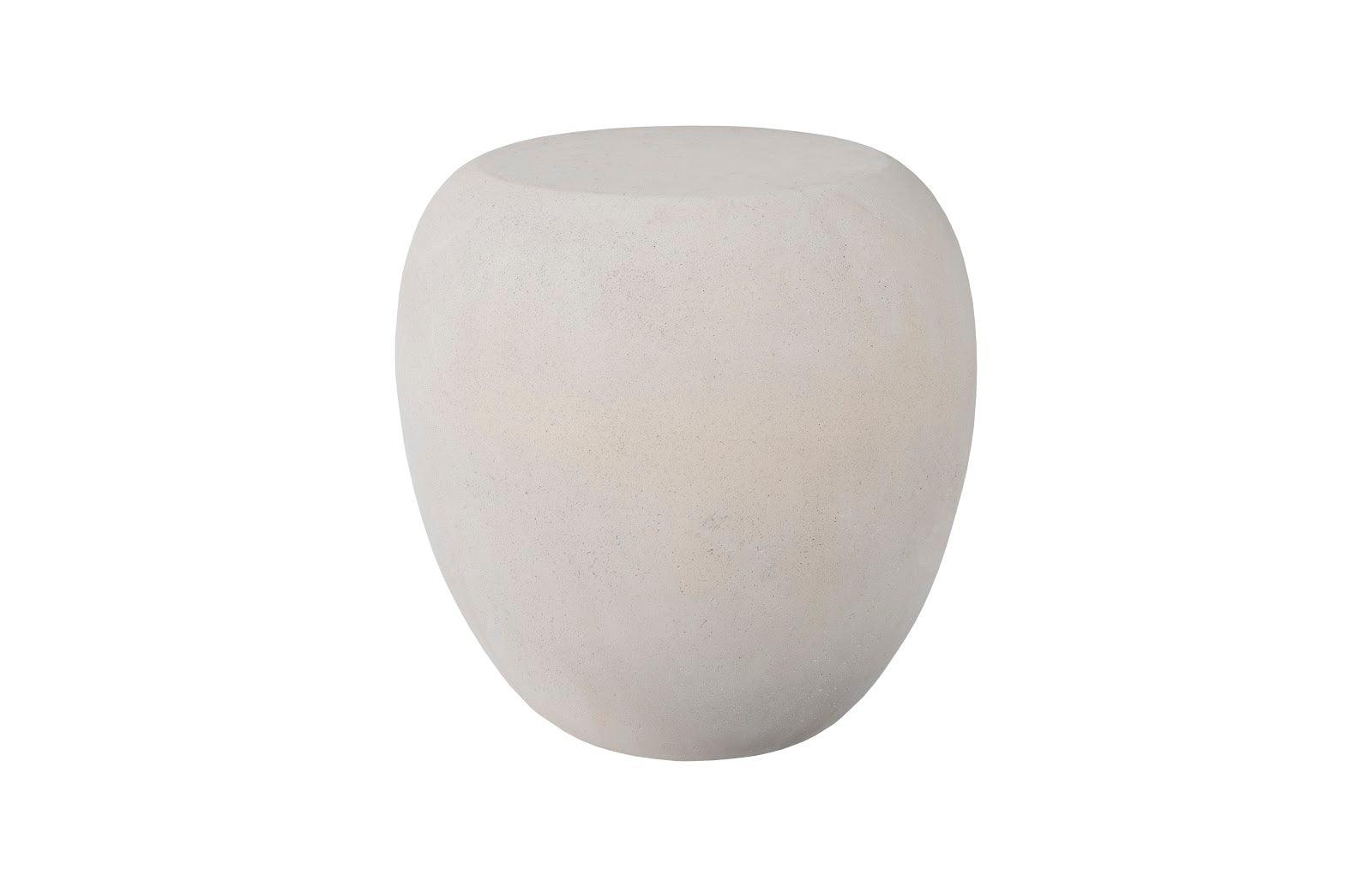 River Stone Side Table, Roman Stone - Frankwebs