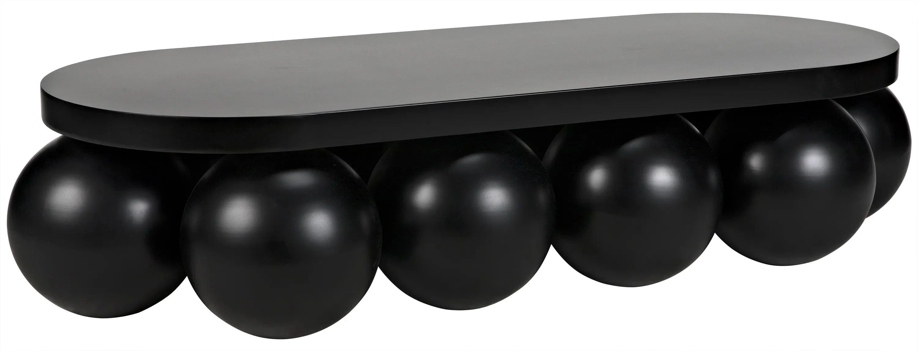 Lambreta Coffee Table, Black Steel - Frankwebs