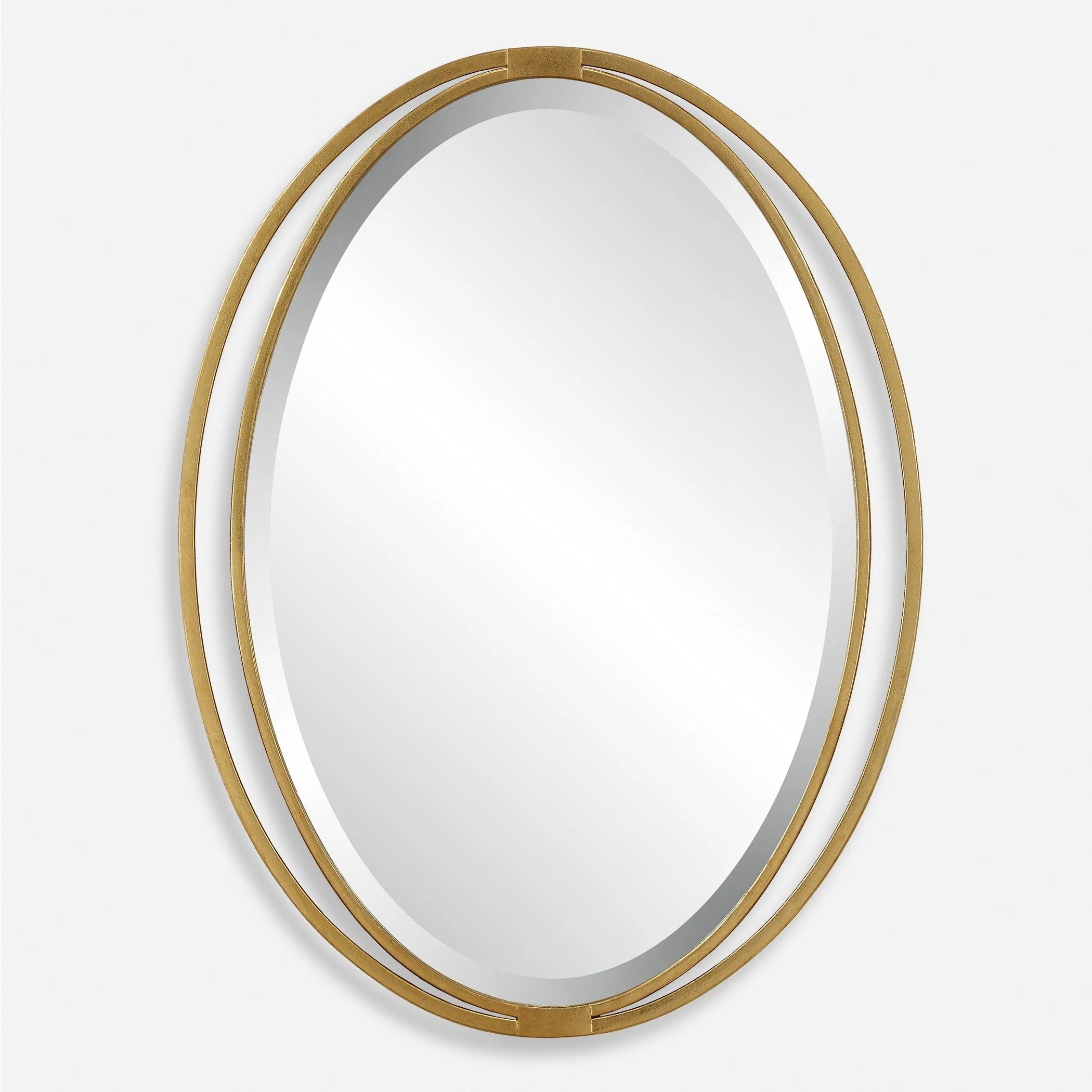 Rhodes Gold Oval Mirror - Frankwebs
