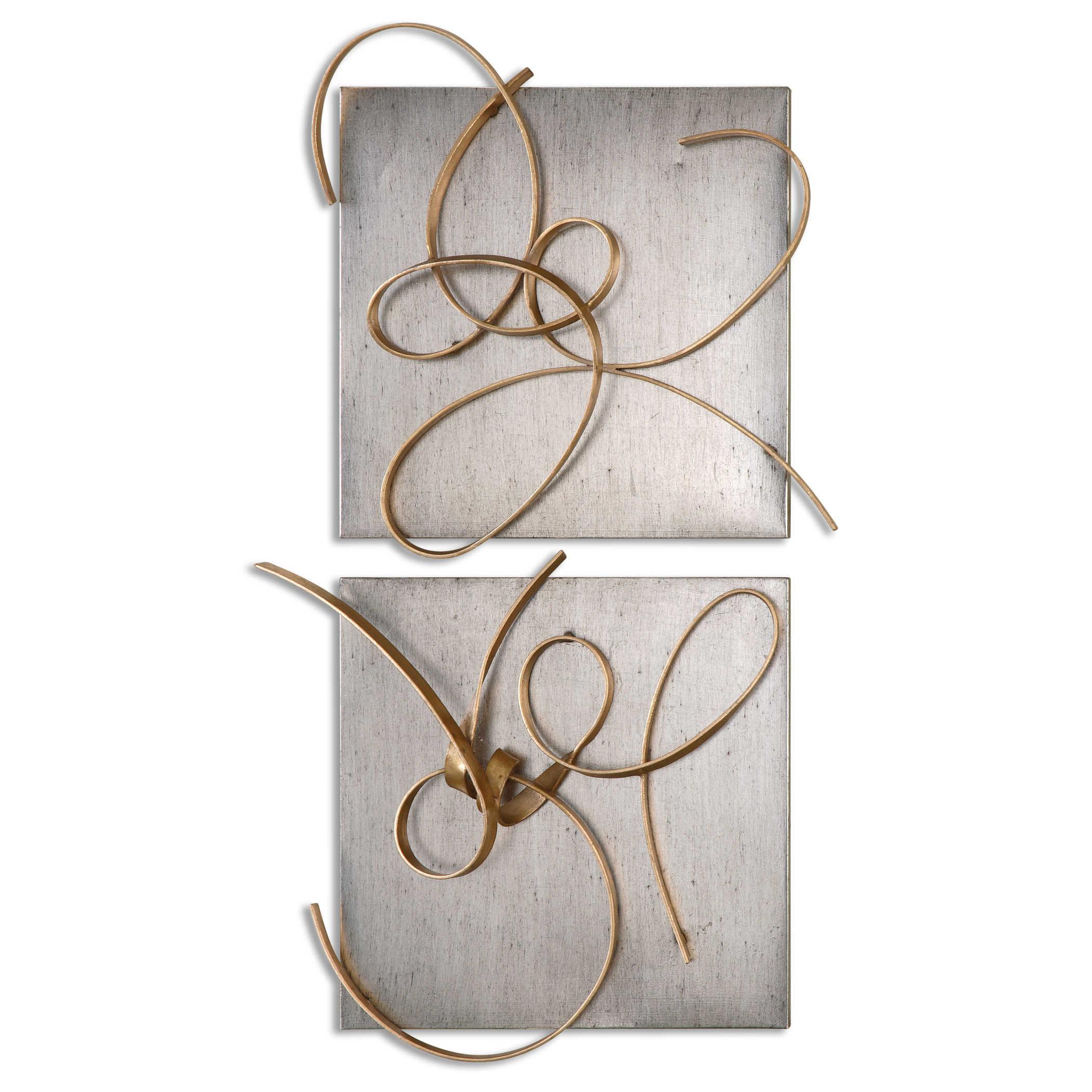 HARMONY METAL WALL ART, SET OF 2 - Frankwebs