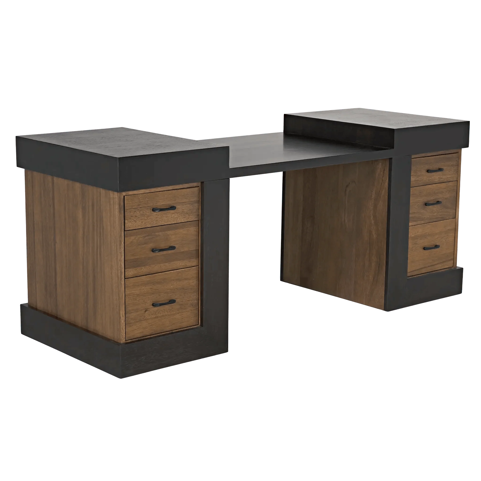 Bentley Desk, Dark/Ebony Walnut - Frankwebs