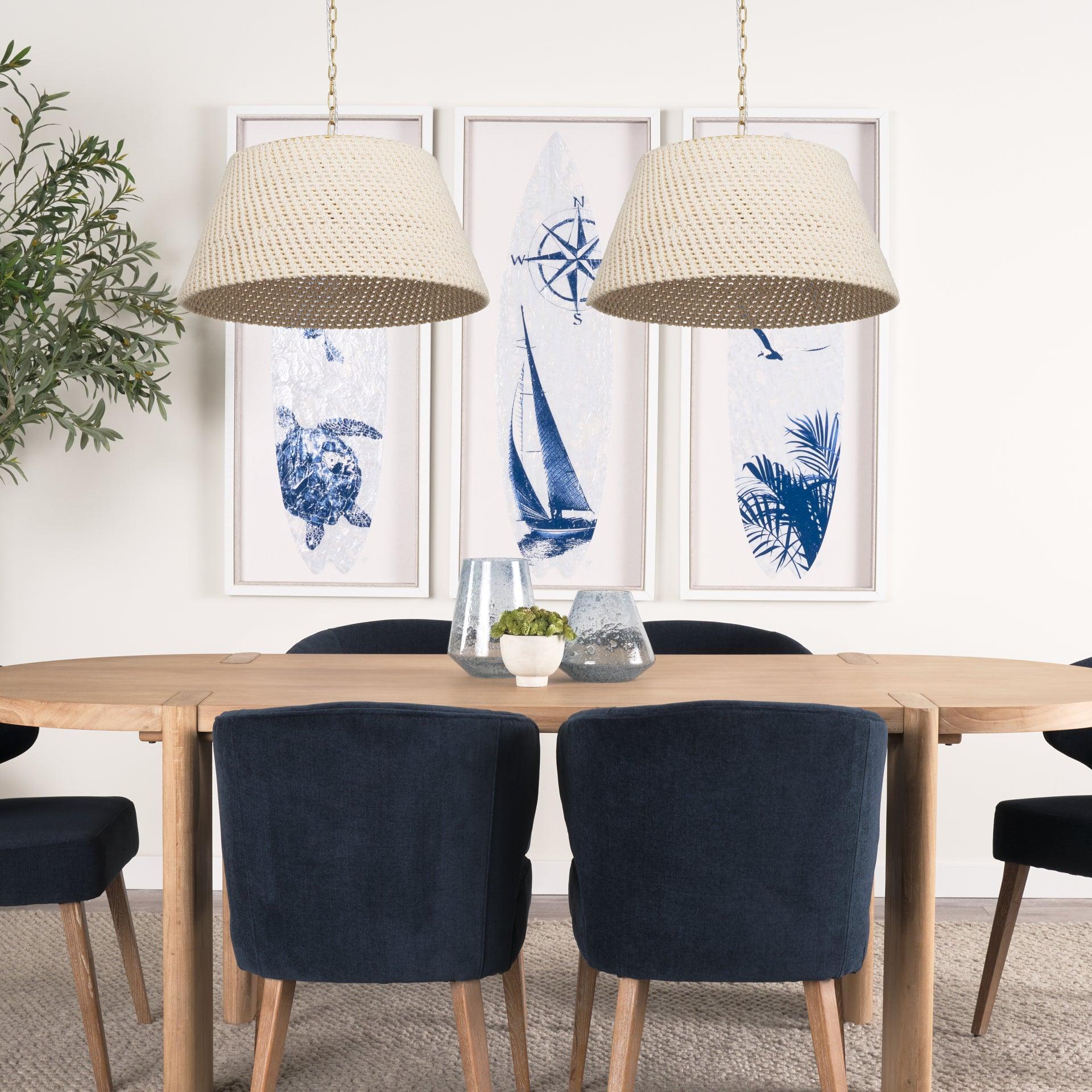 Tosha 1-Light Drum Pendant - Frankwebs