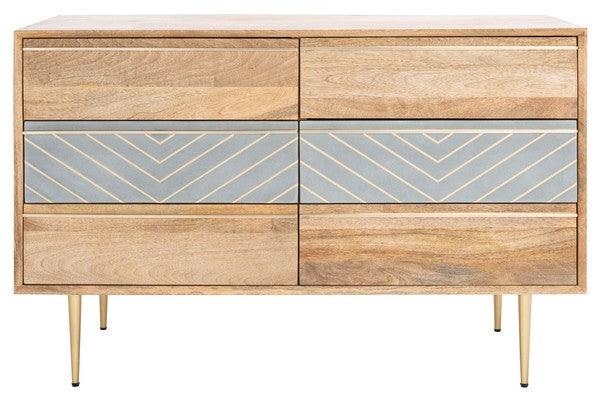 LENI 6 DRAWER CEMENT DRESSER - Frankwebs