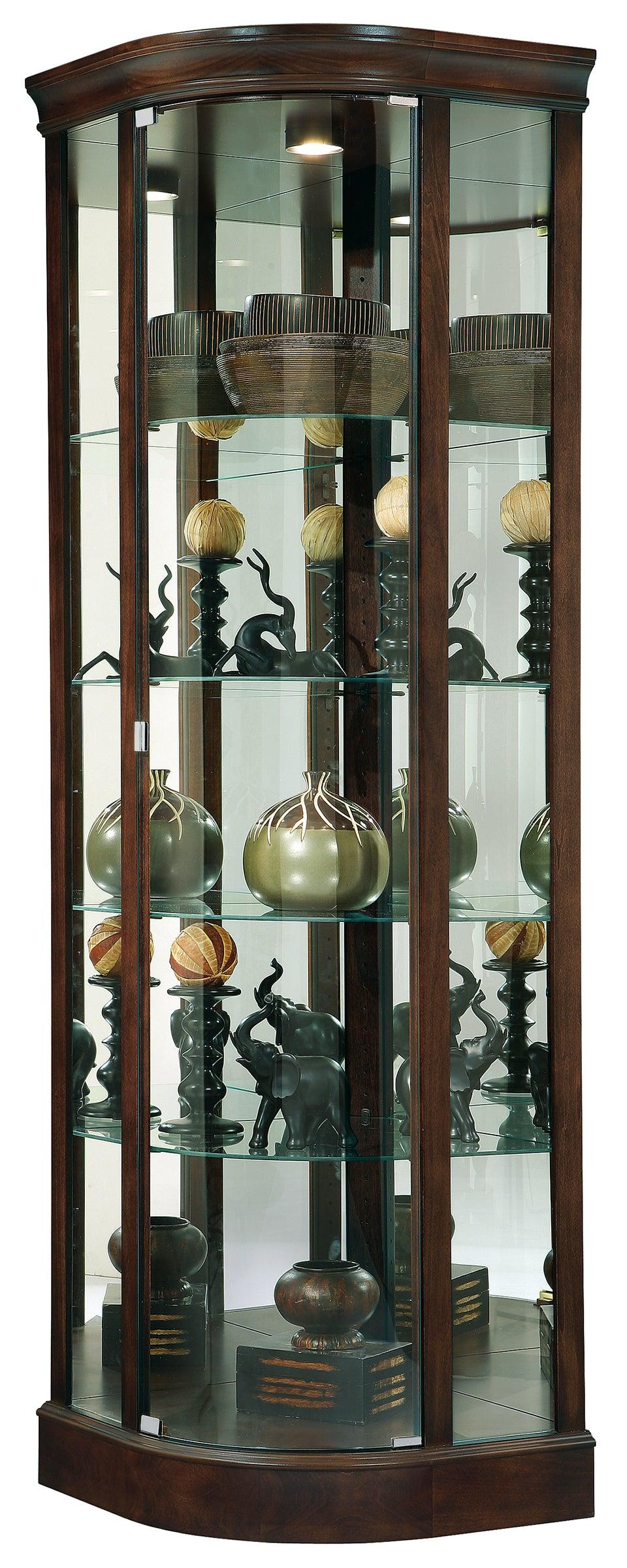 Marlowe III Corner Curio Cabinet - Frankwebs