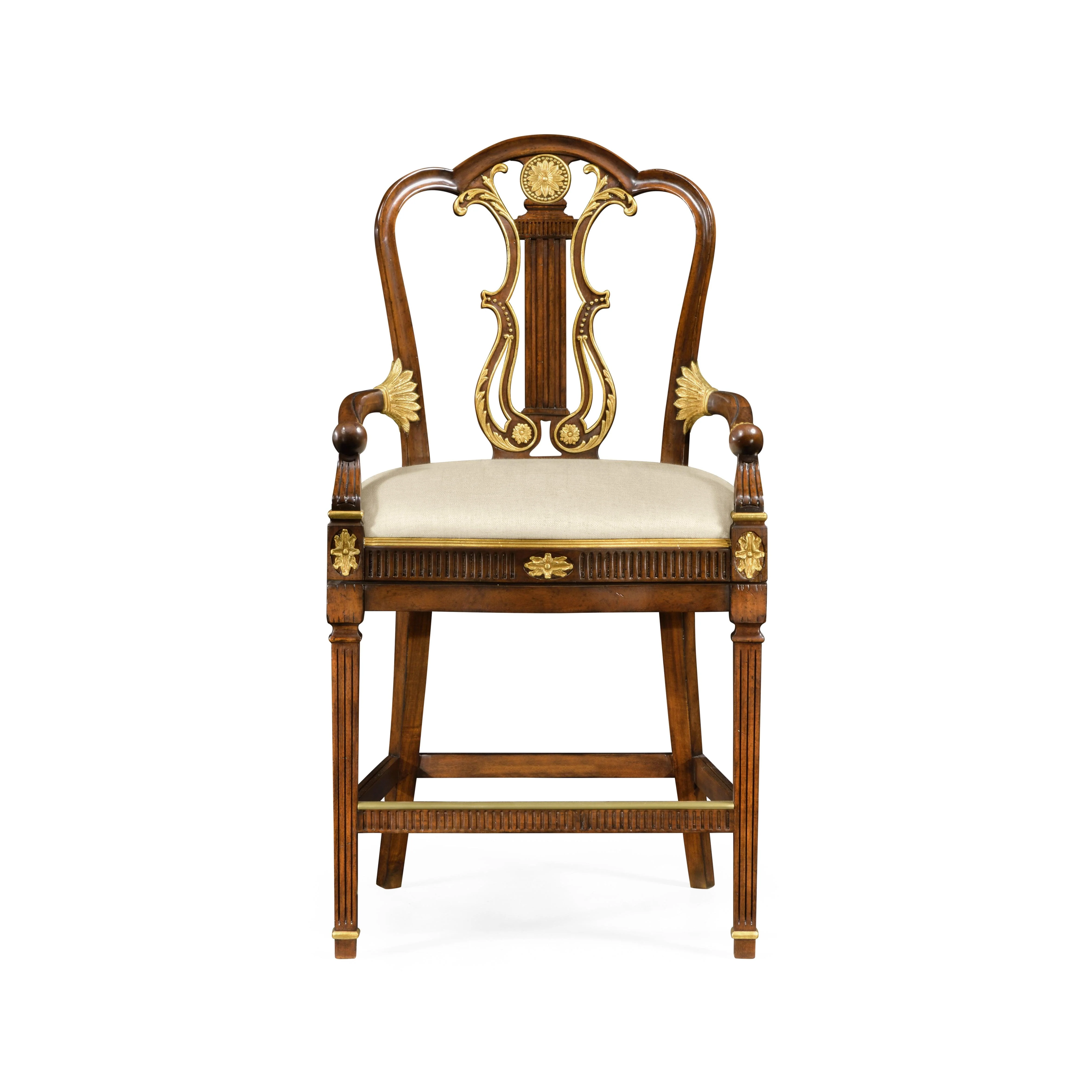Buckingham Neo-Classical Bar Arm Chair - Frankwebs