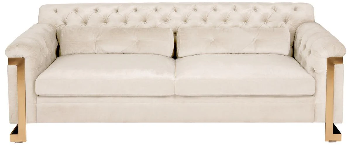LETHBRIDGE TUFTED VELVET SOFA - Frankwebs