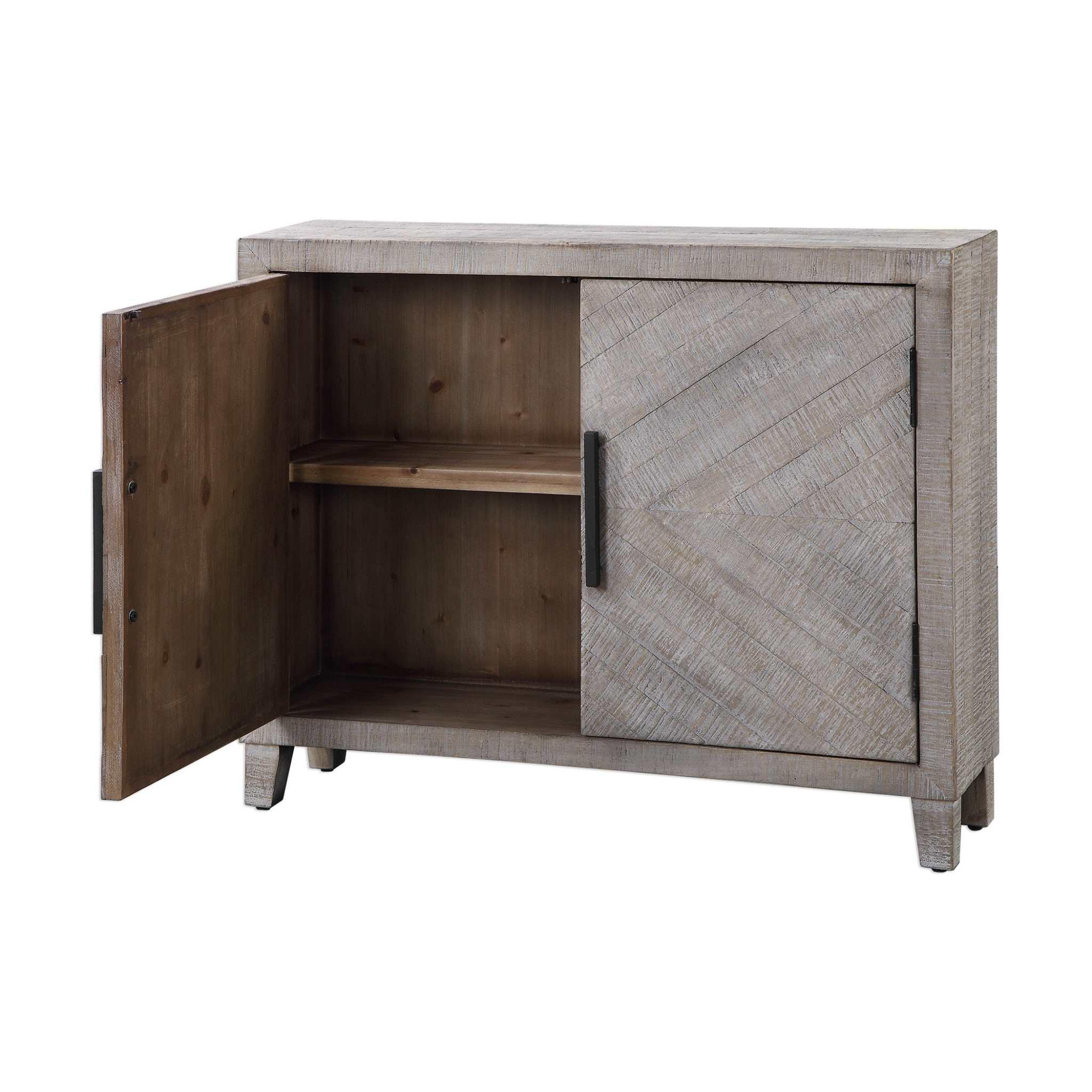 Adalind White Washed Accent Cabinet - Frankwebs
