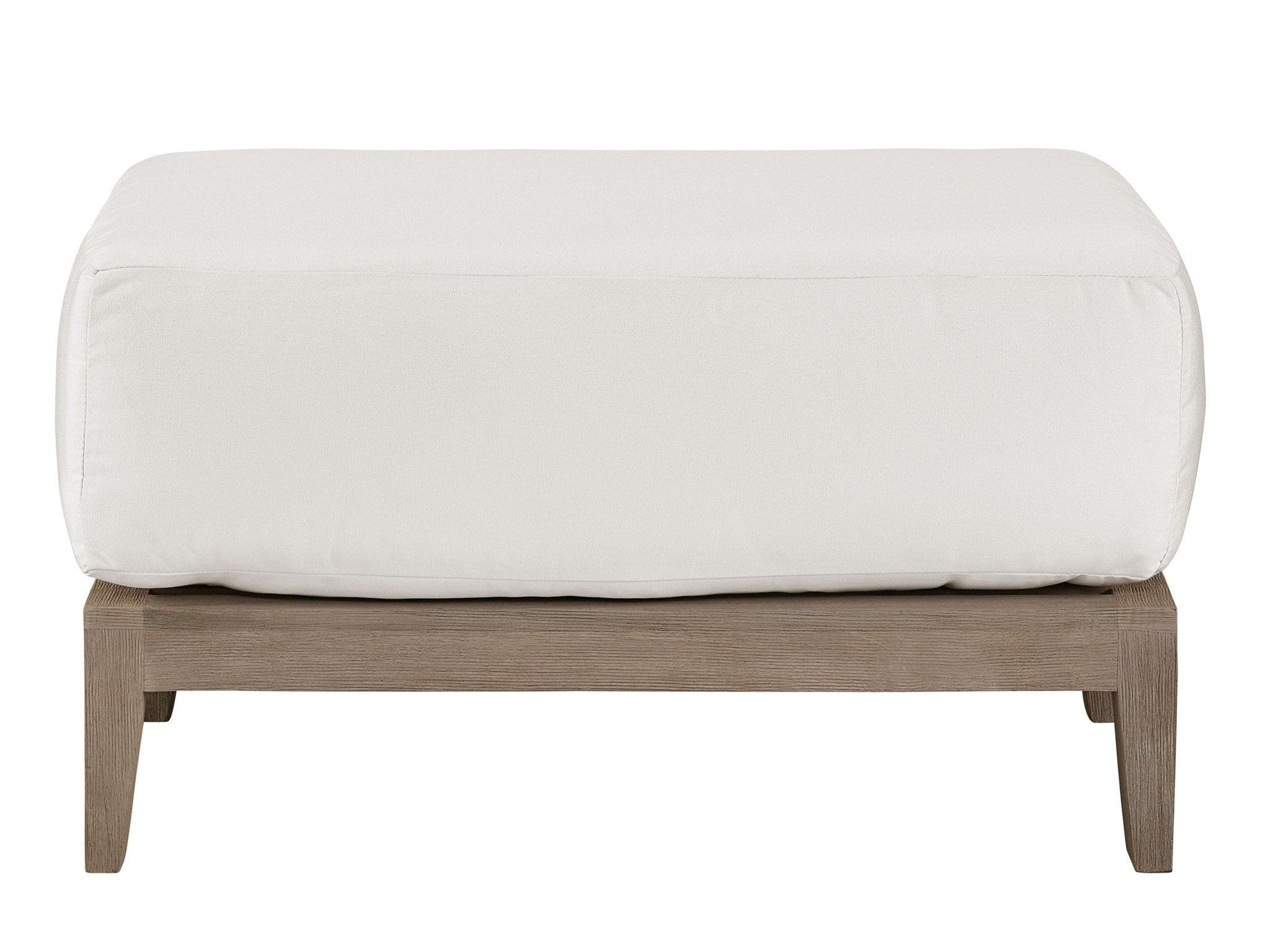 Outdoor La Jolla Teak Ottoman - Frankwebs