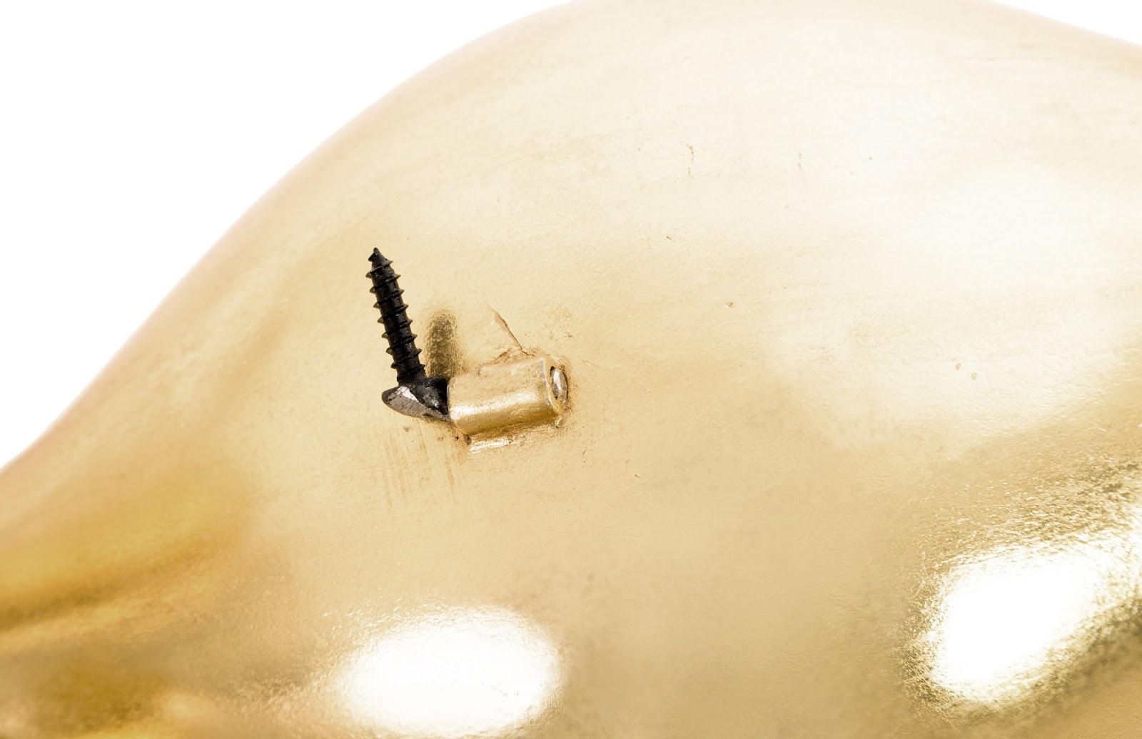 Golden Birds, Set of 3, Gold Leaf, LG - Frankwebs