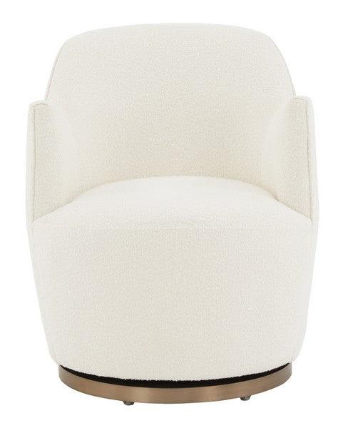 CHRISTIAN BOUCLE SWIVEL ACCENT CHAIR - Frankwebs