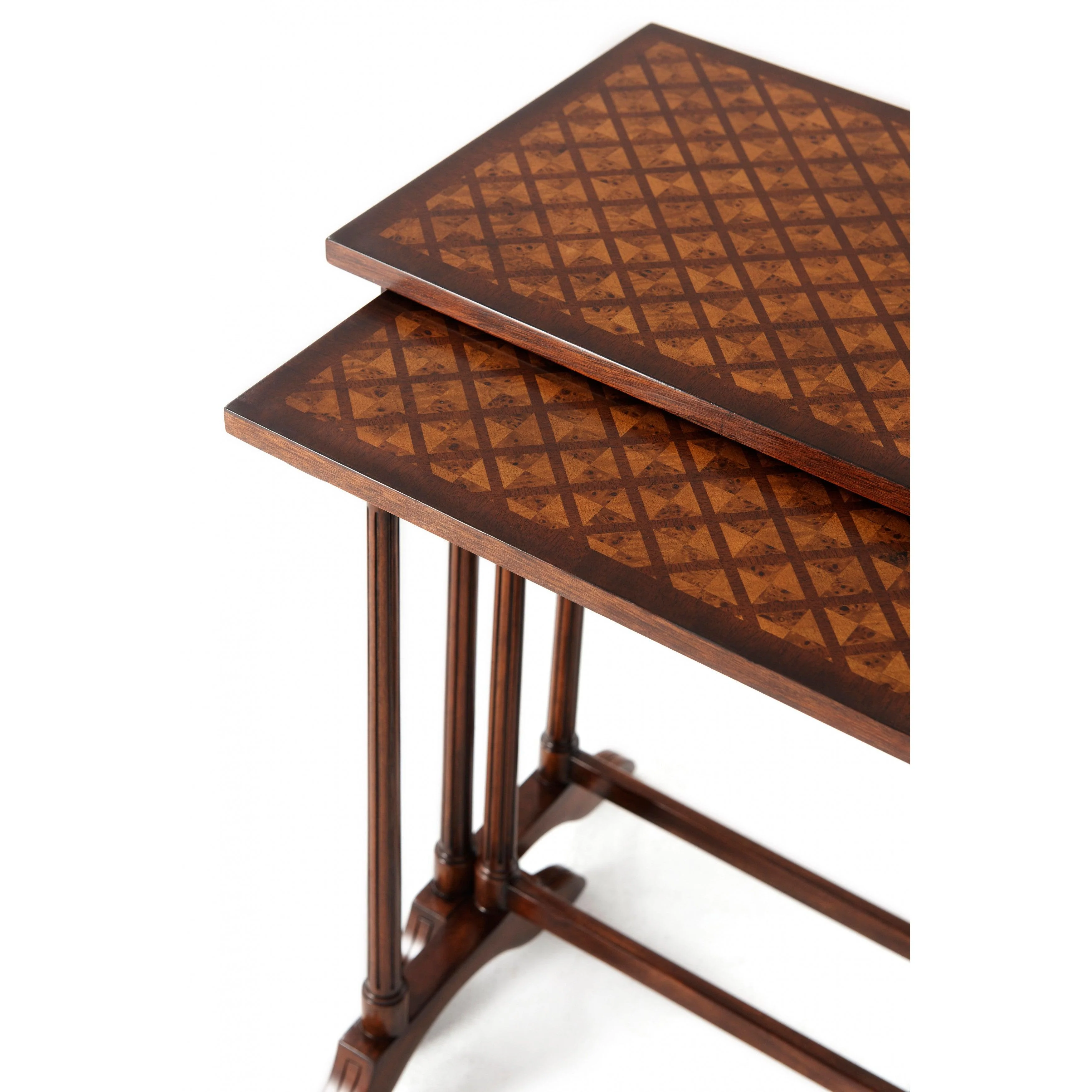 Parquetry Nest of Table - Frankwebs