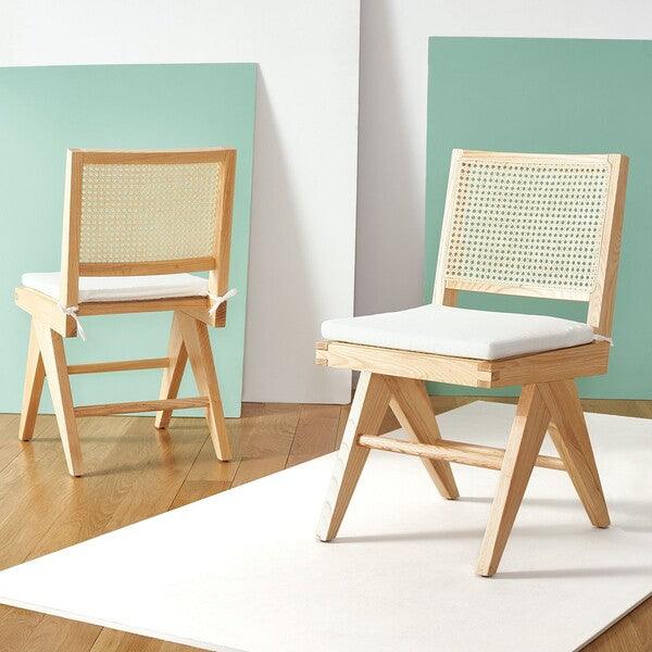 COLETTE RATTAN DINING CHAIR (SET OF 2) - Frankwebs