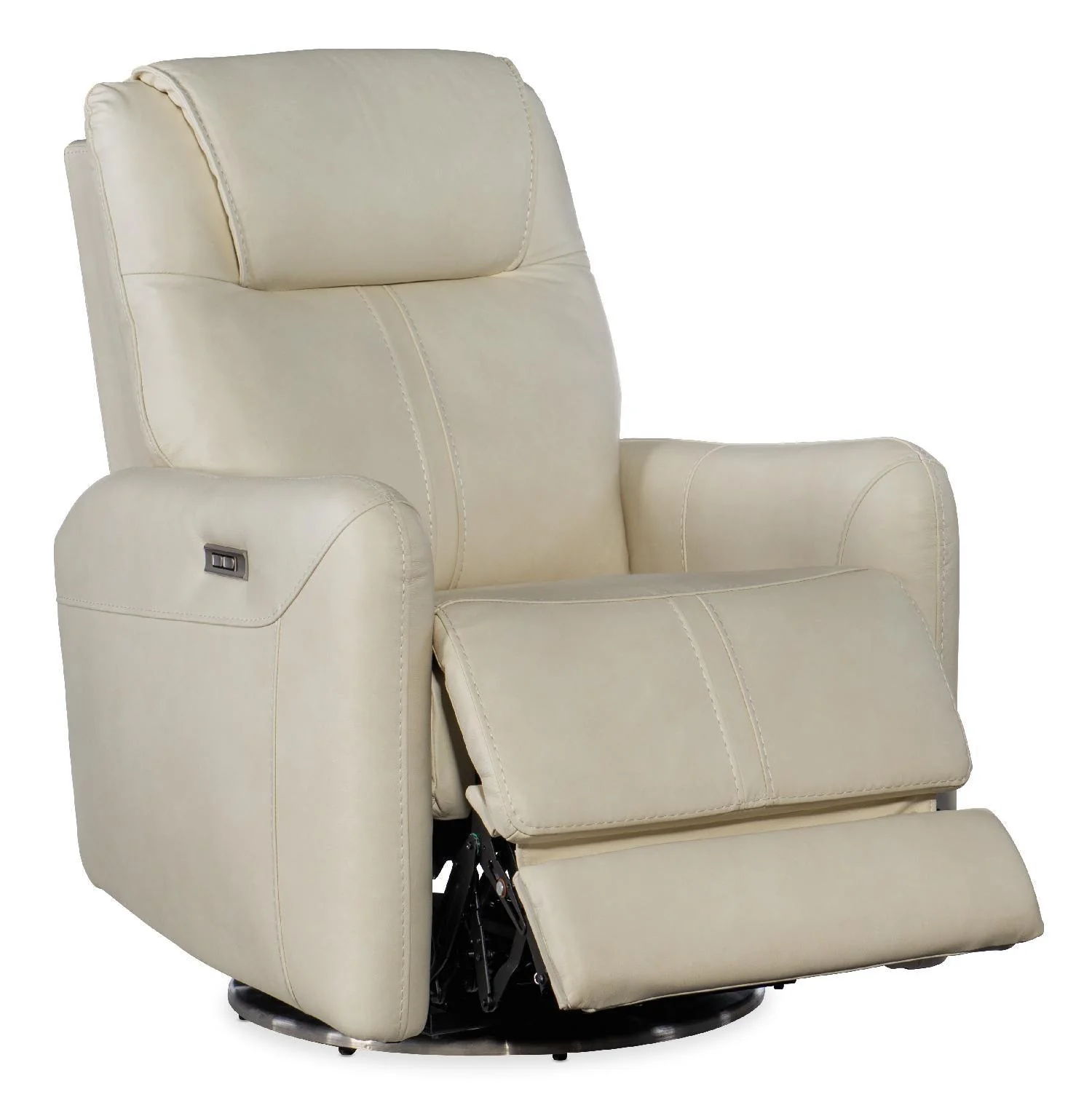 Steffen Swivel Power Recliner with Power Headrest - Frankwebs