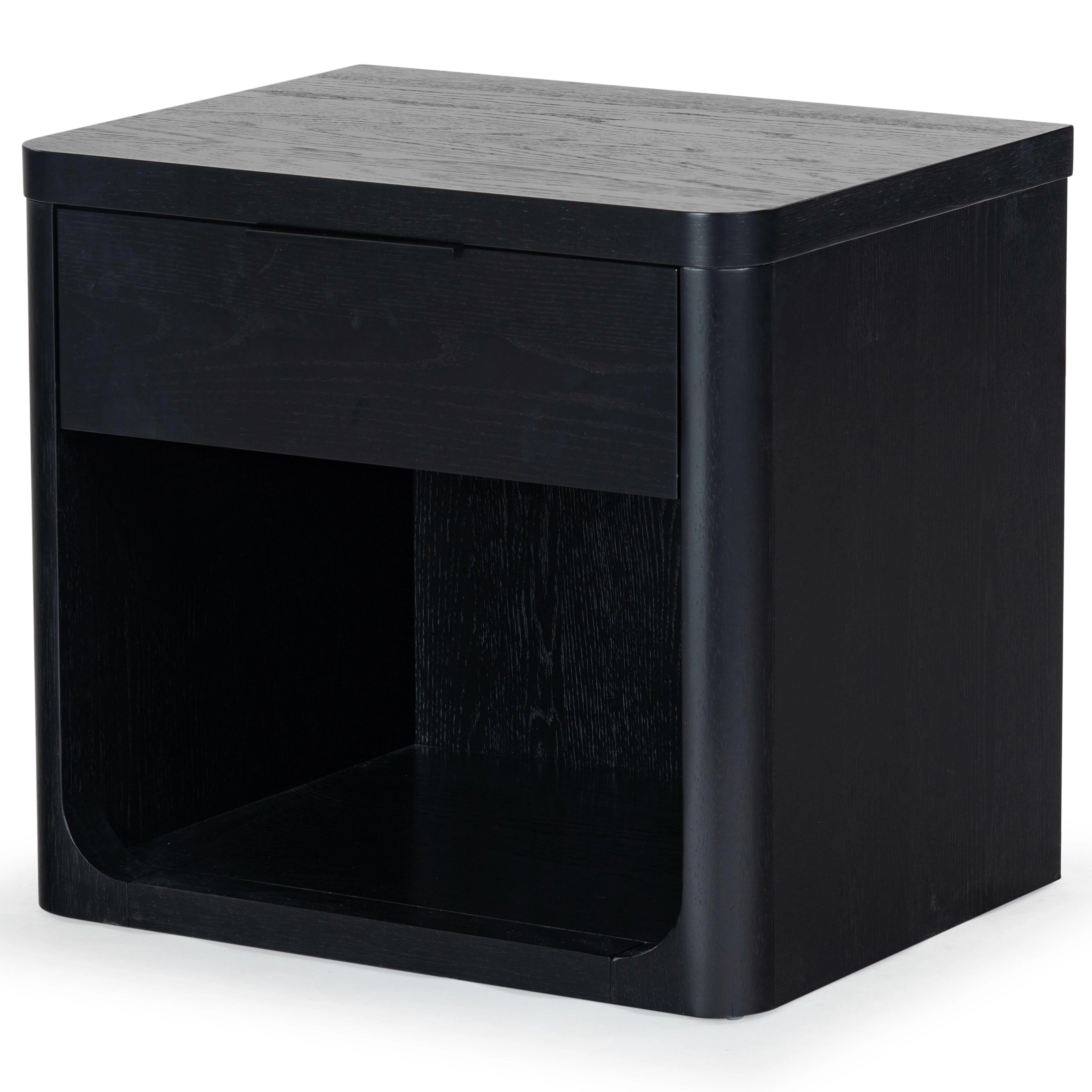Raylie 1 Drawer Wood Nightstand - Frankwebs