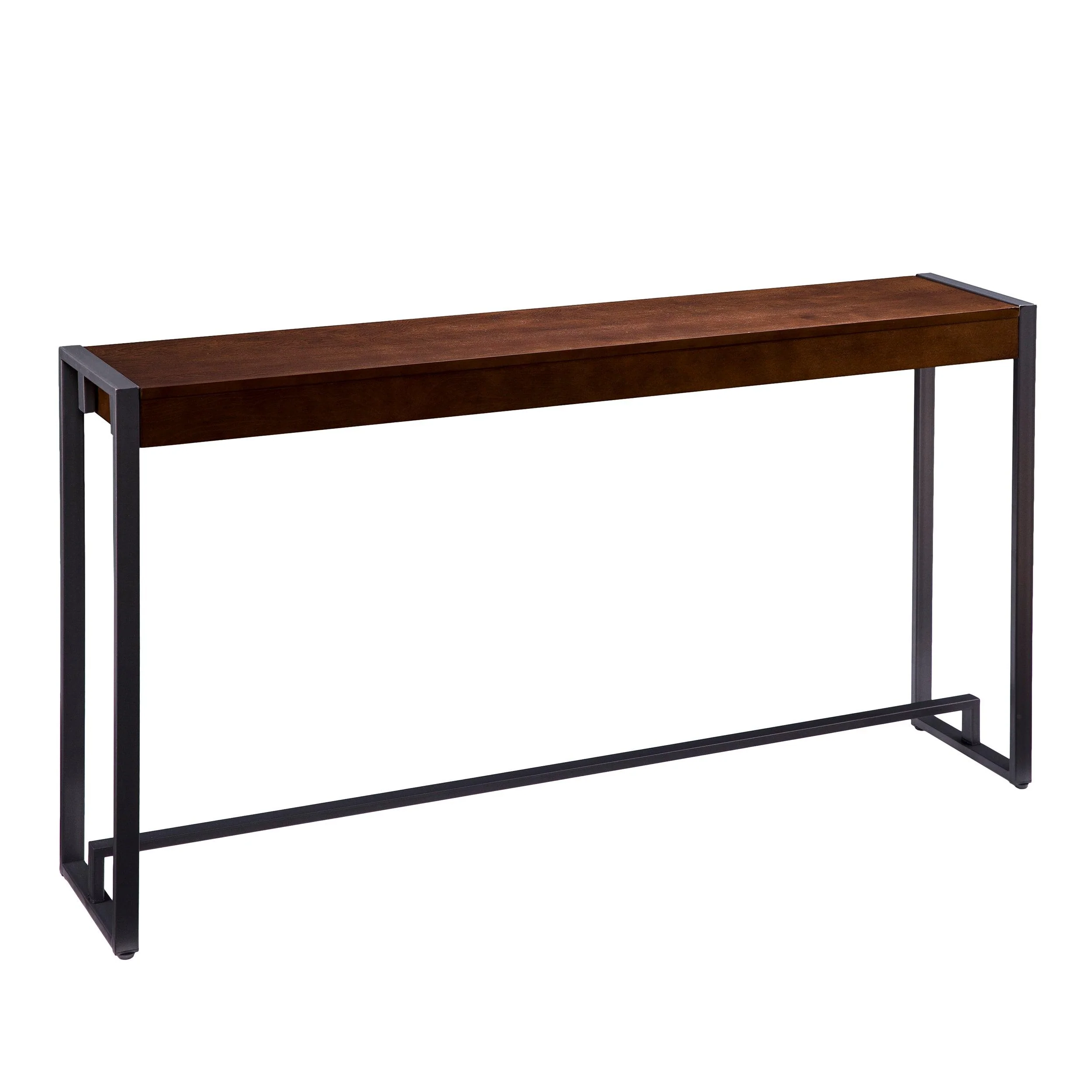Holly & Martin Macen Console - Dark Tobacco w/ Gunmetal - Frankwebs