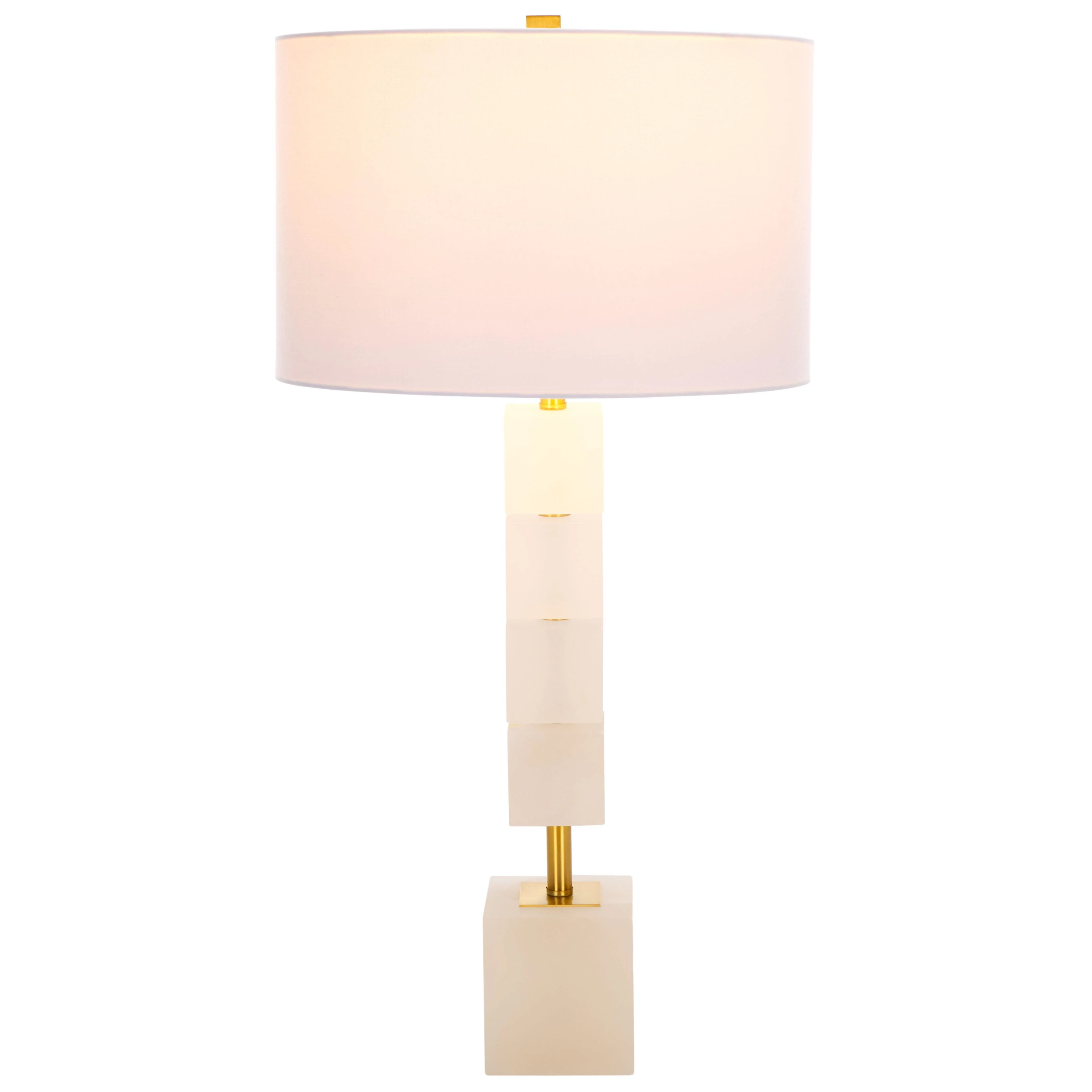 JOHNNY ALABASTER TABLE LAMP - Frankwebs
