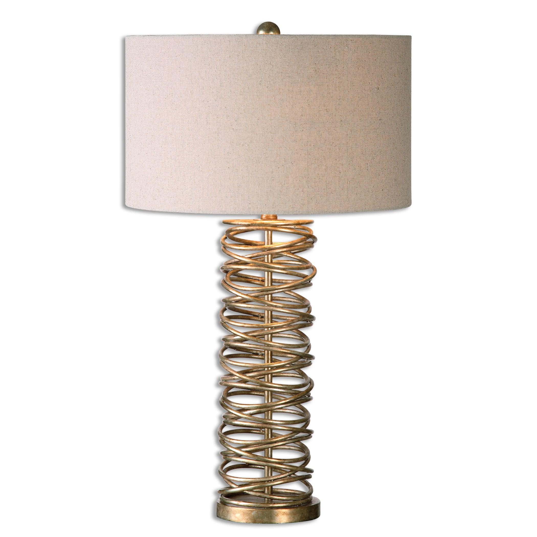 AMAREY METAL RING TABLE LAMP - Frankwebs