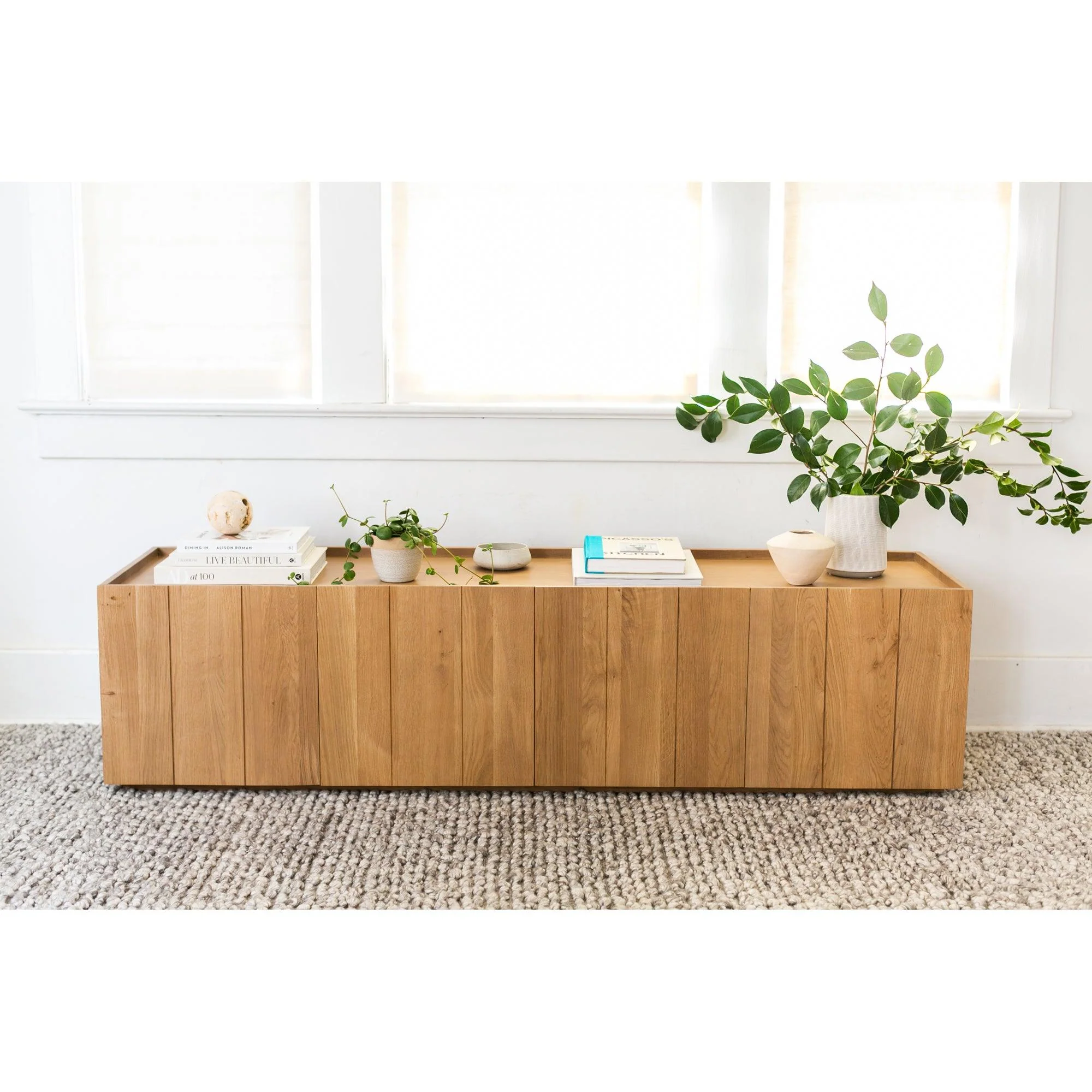 Plank Media Cabinet Natural - Frankwebs