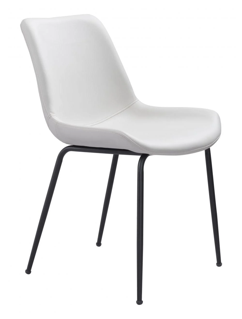 Byron Dining Chair (Set of 2) White - Frankwebs
