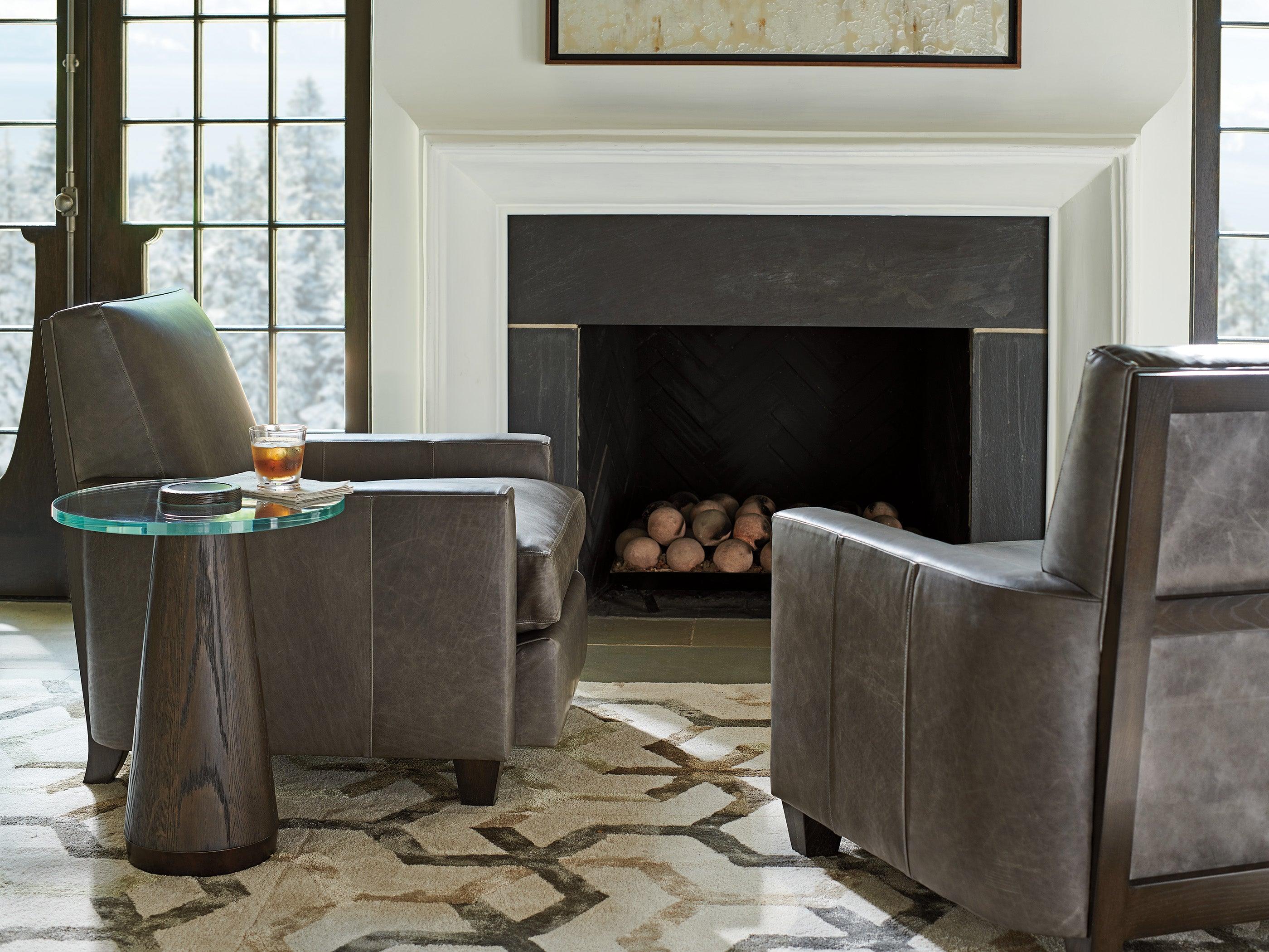 Park City Apex Glass Top Accent Table - Frankwebs