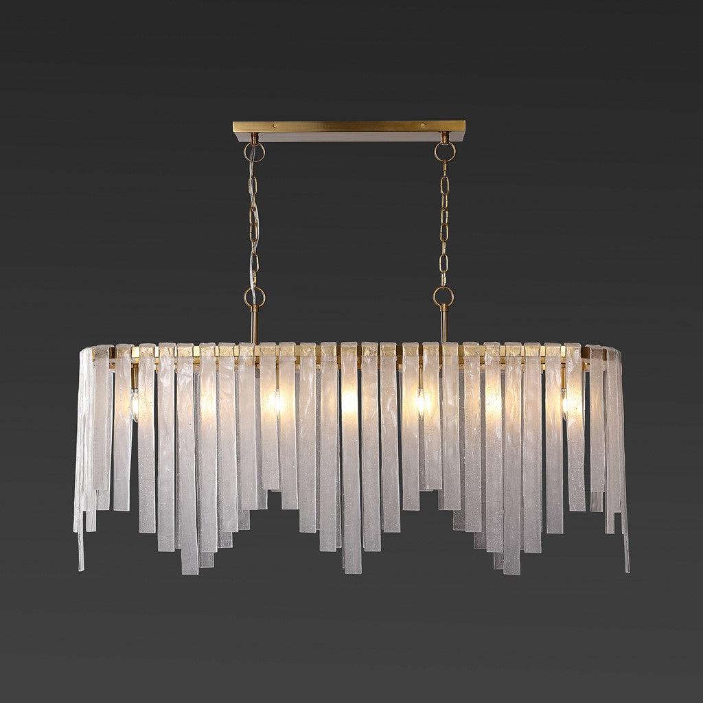 ROSALANA GLASS CHANDELIER - Frankwebs