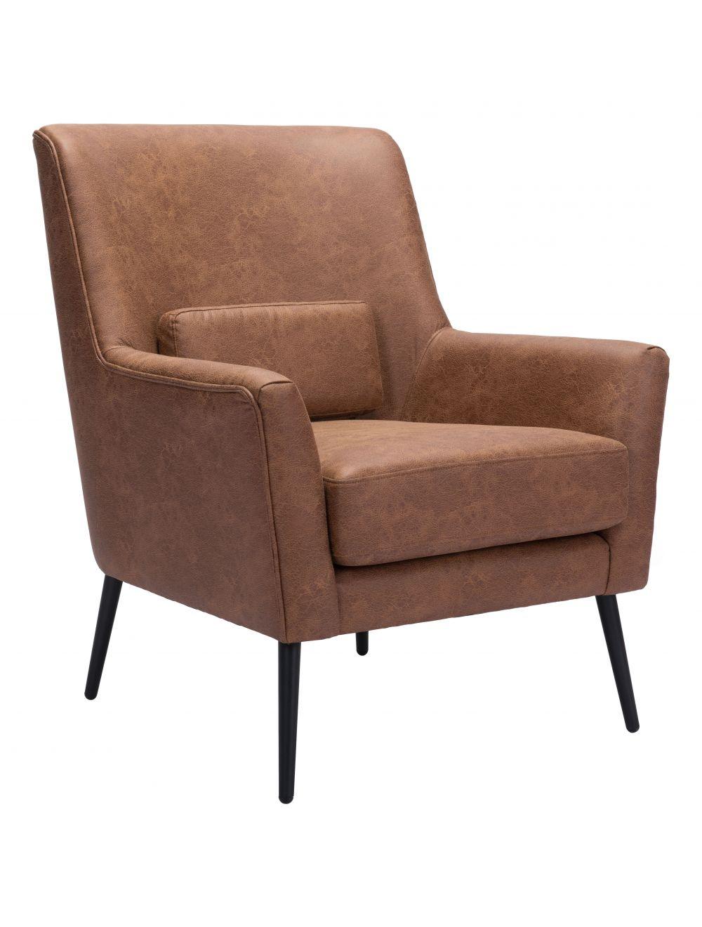 Ontario Accent Chair Vintage Brown - Frankwebs