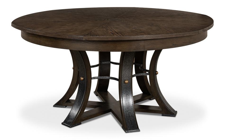Tower Jupe Dining Table - Lg Artisan Grey - Frankwebs