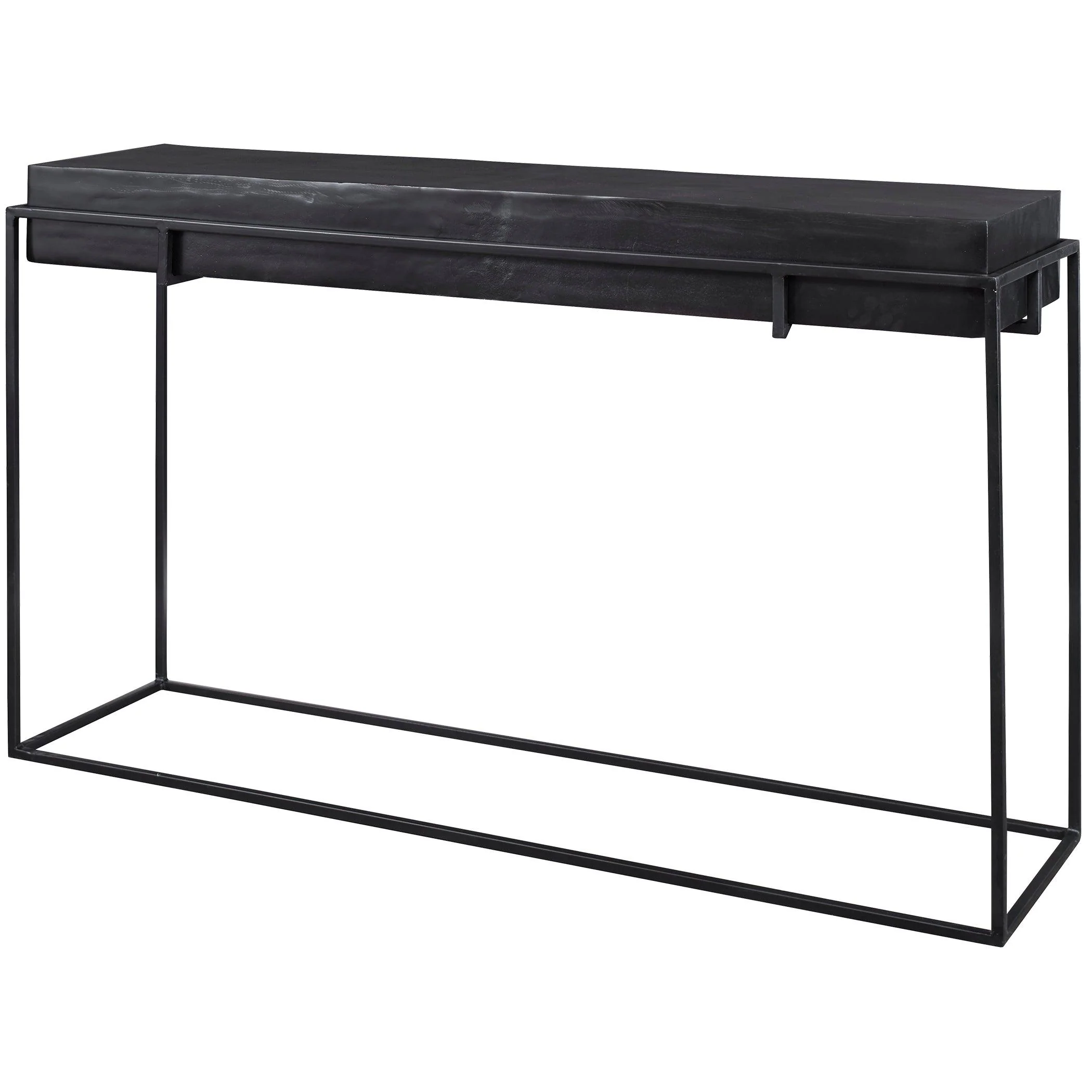 TELONE MODERN BLACK CONSOLE TABLE - Frankwebs
