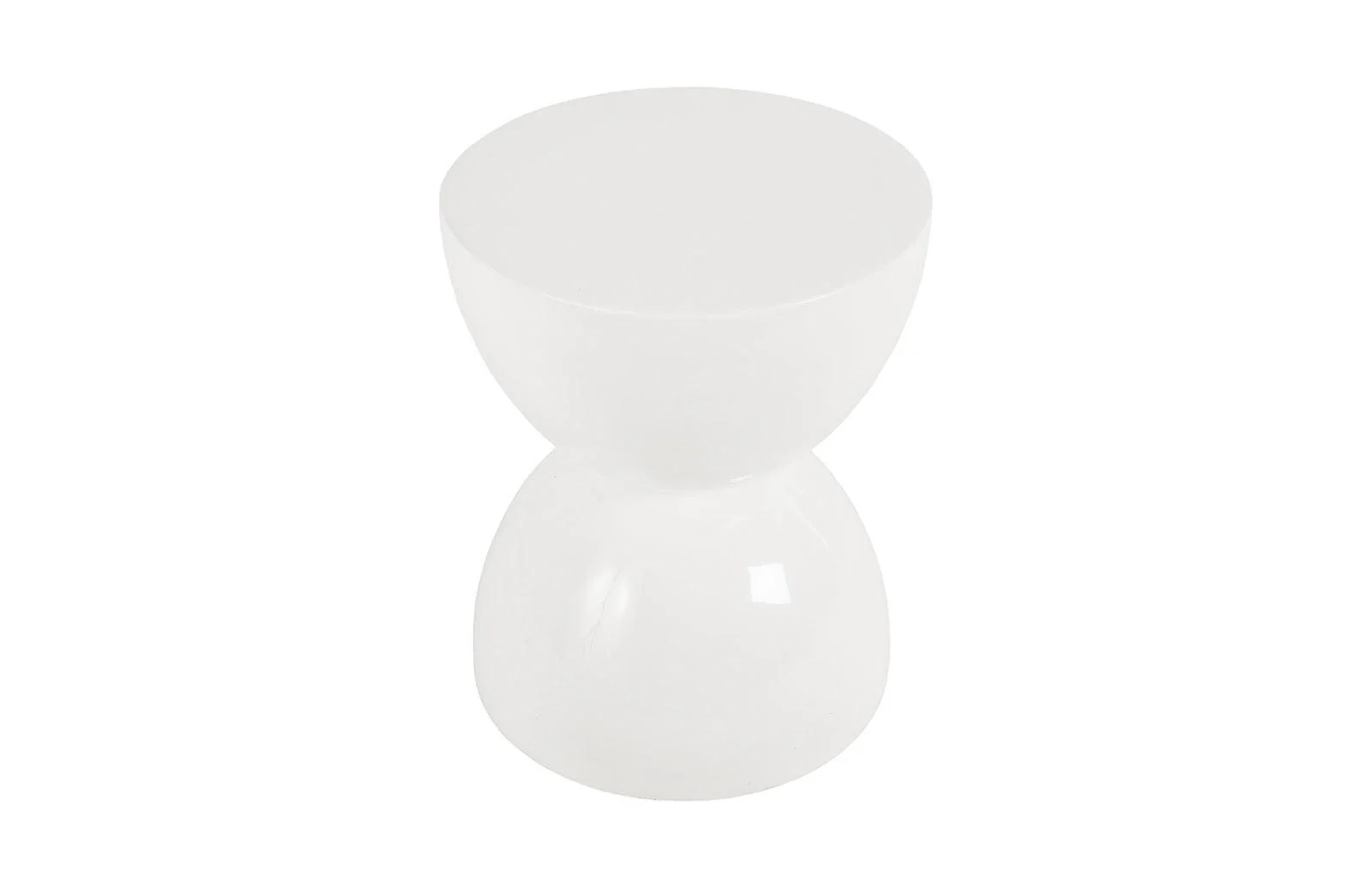 Totem Stool, White Gel Coat, SM - Frankwebs