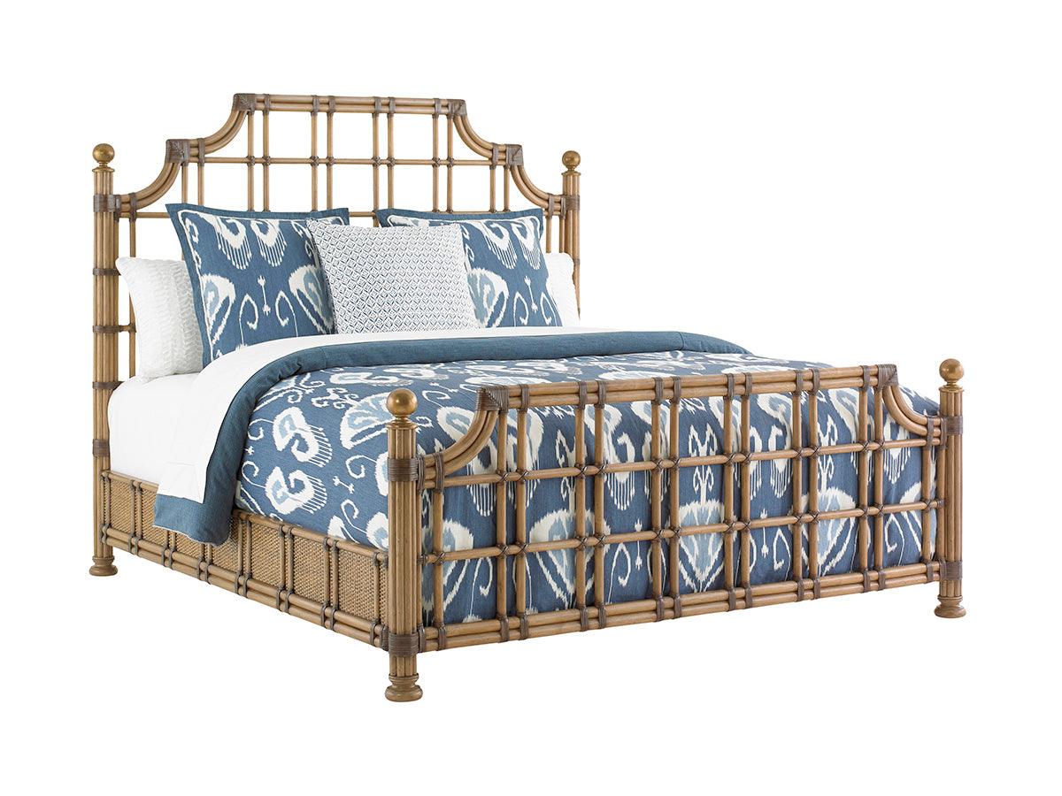 Twin Palms St. Kitts Rattan Bed - Frankwebs