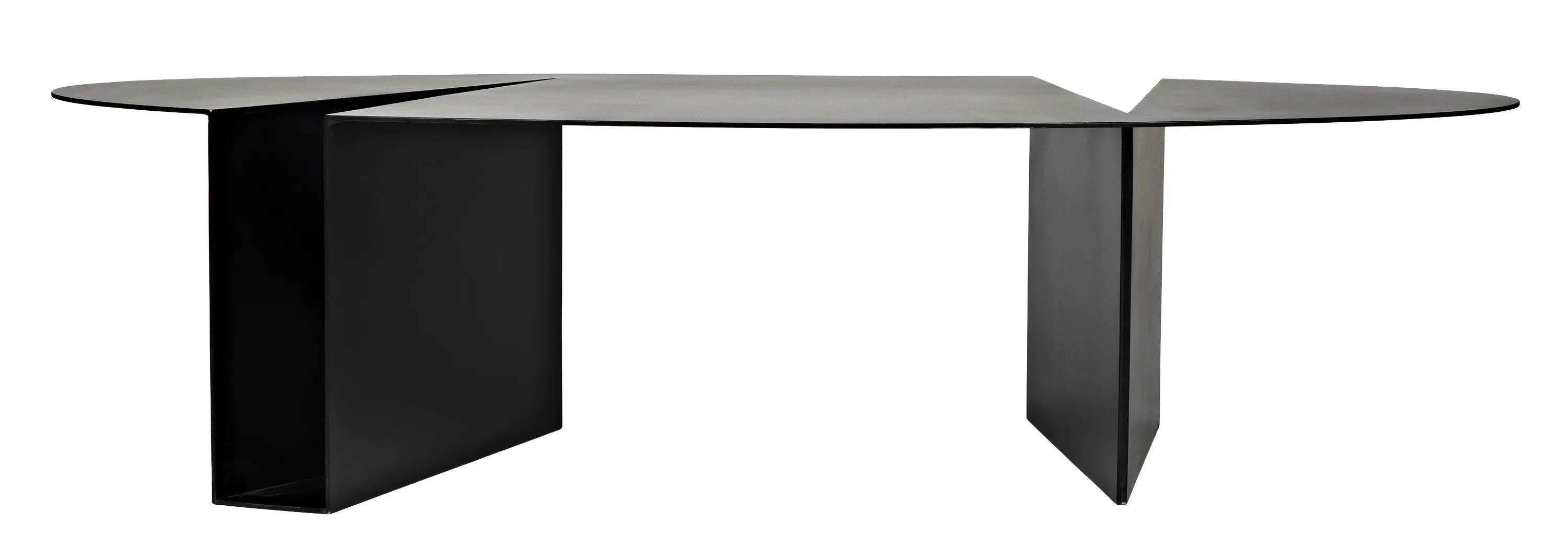 Minerva Coffee Table, Black Steel - Frankwebs