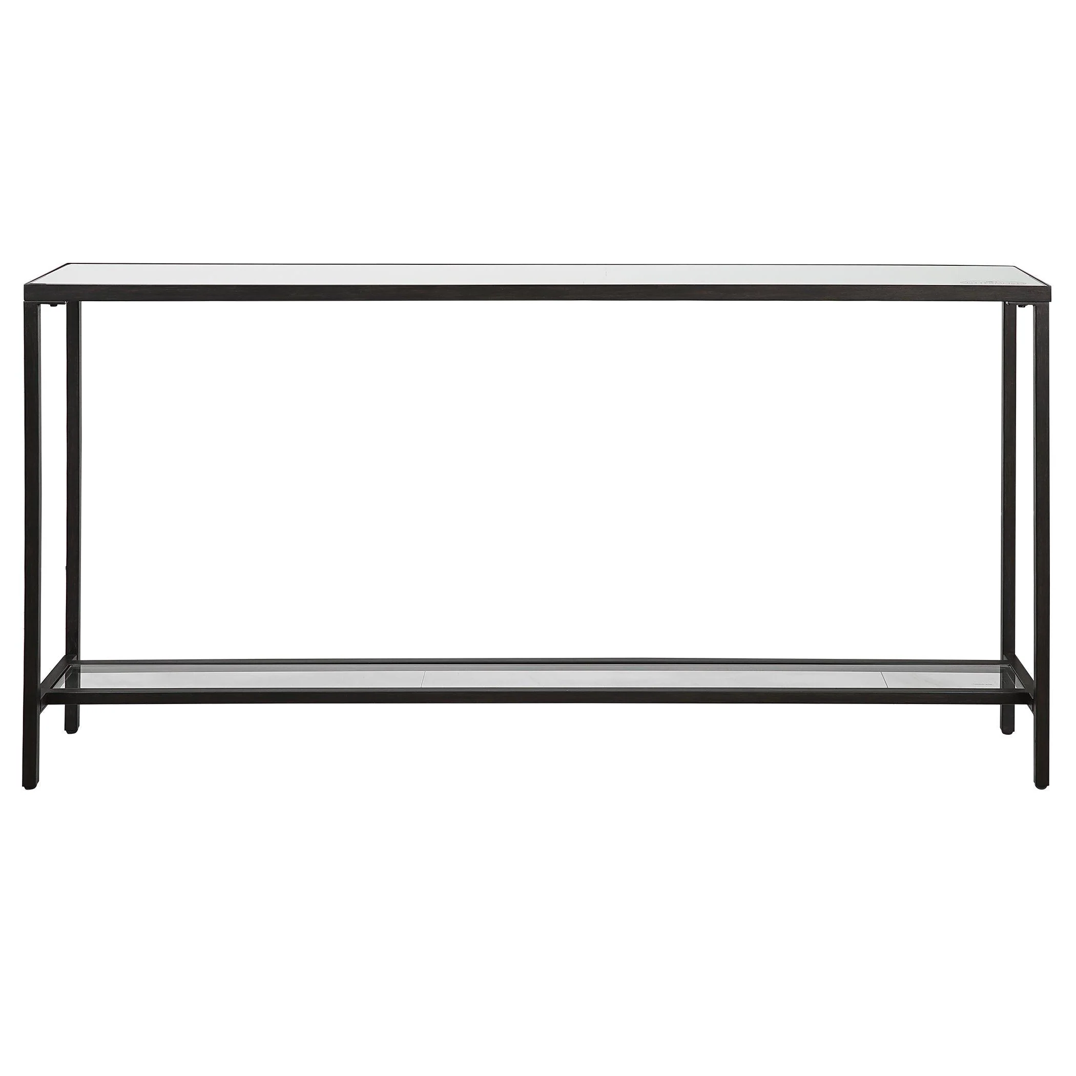 HAYLEY BLACK CONSOLE TABLE - Frankwebs