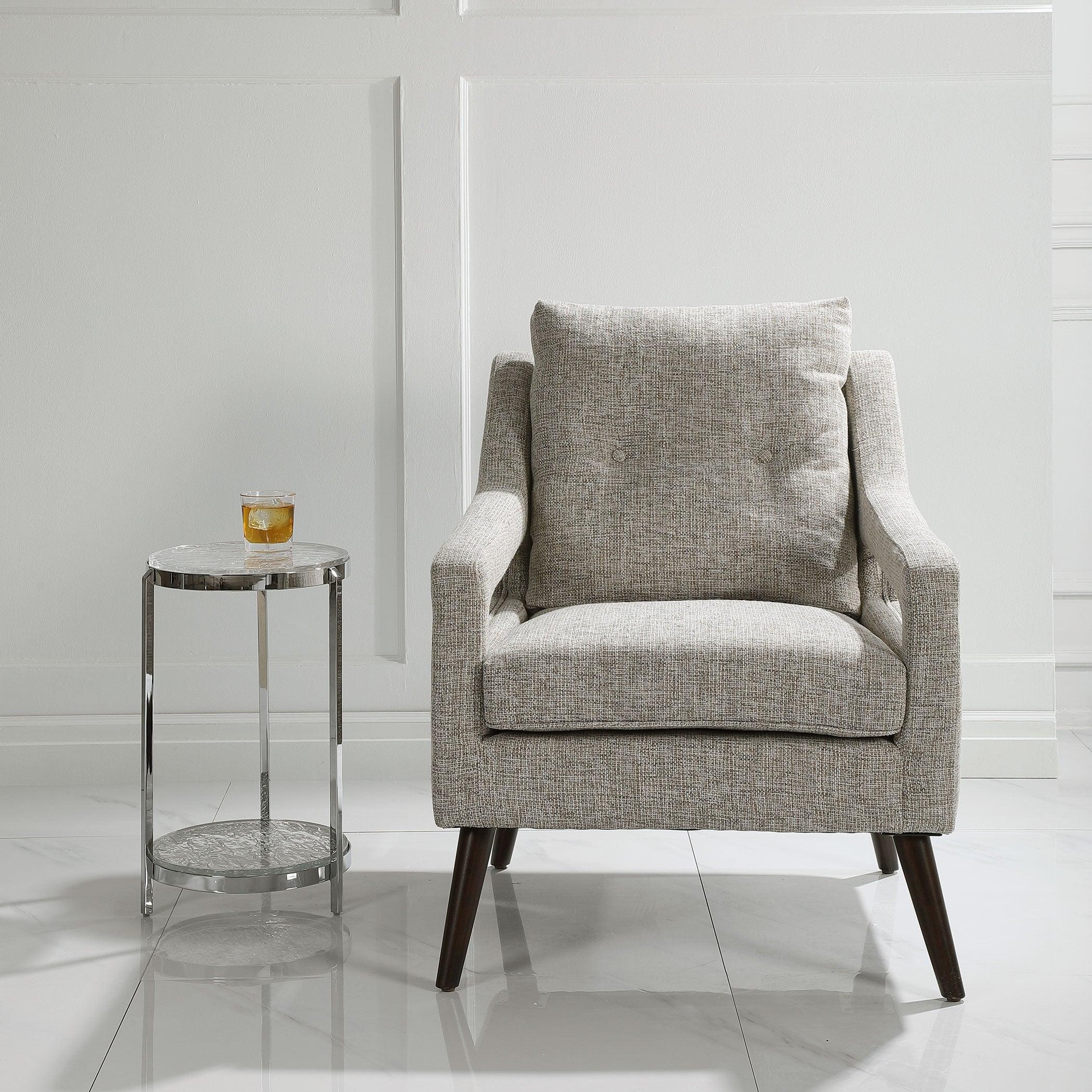 O'Brien Neutral Armchair - Frankwebs