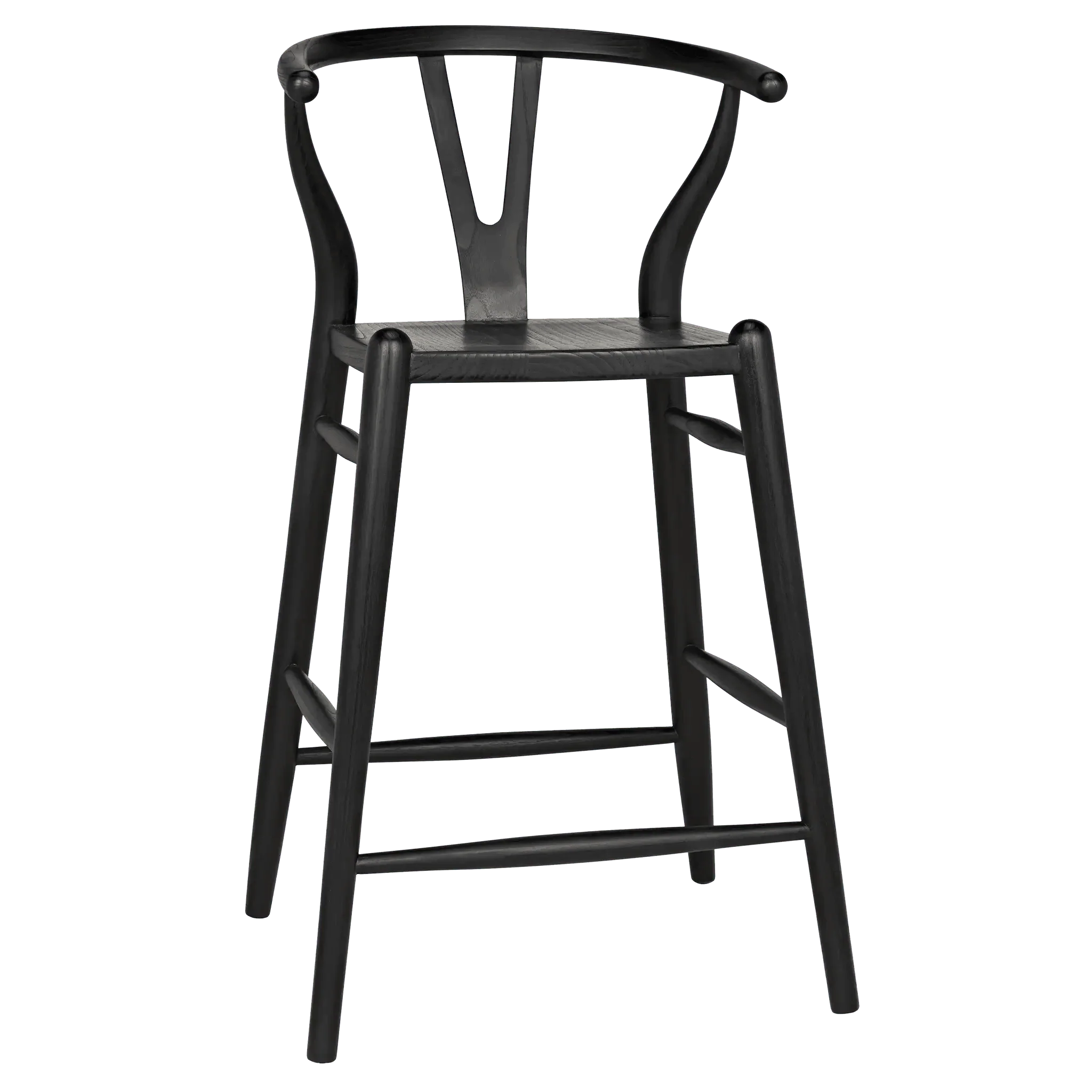 Zola Counter Stool, Charcoal Black - Frankwebs