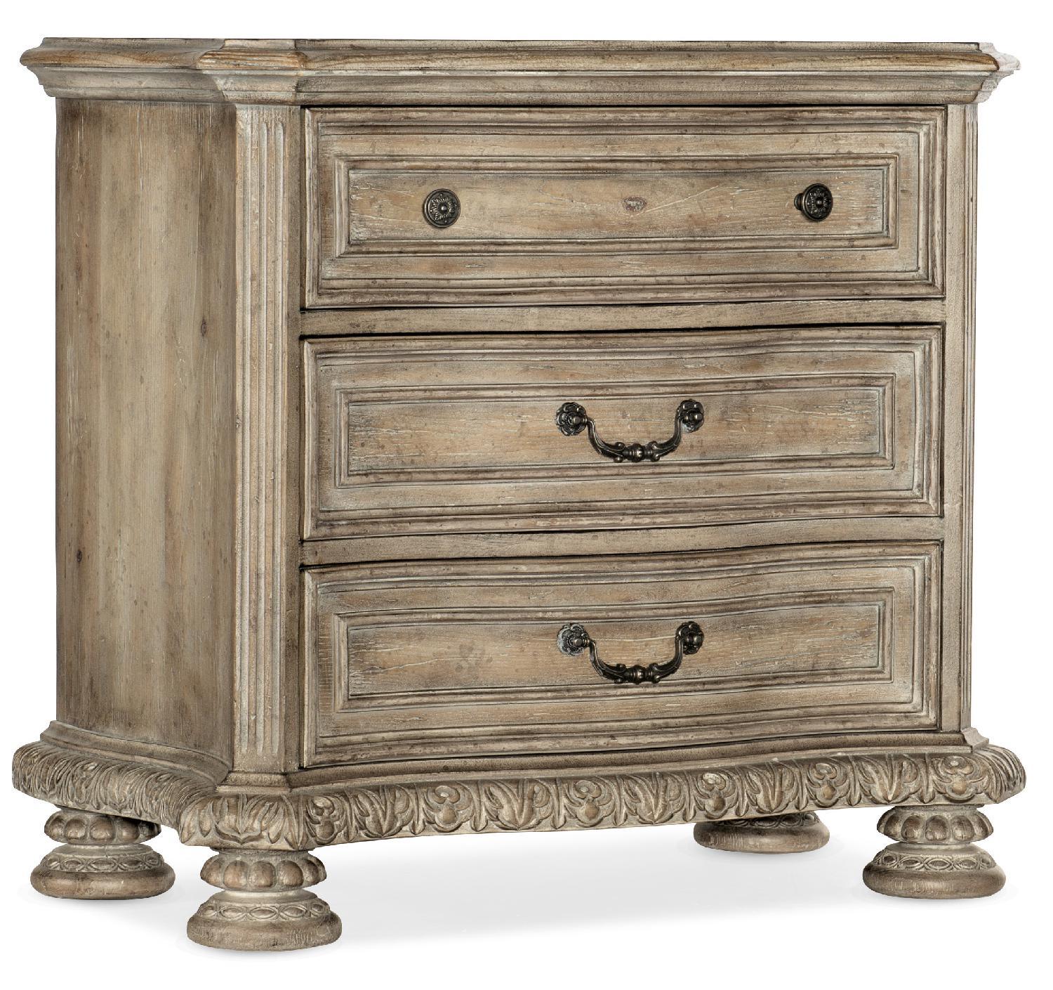 Castella Three Drawer Nightstand - Frankwebs