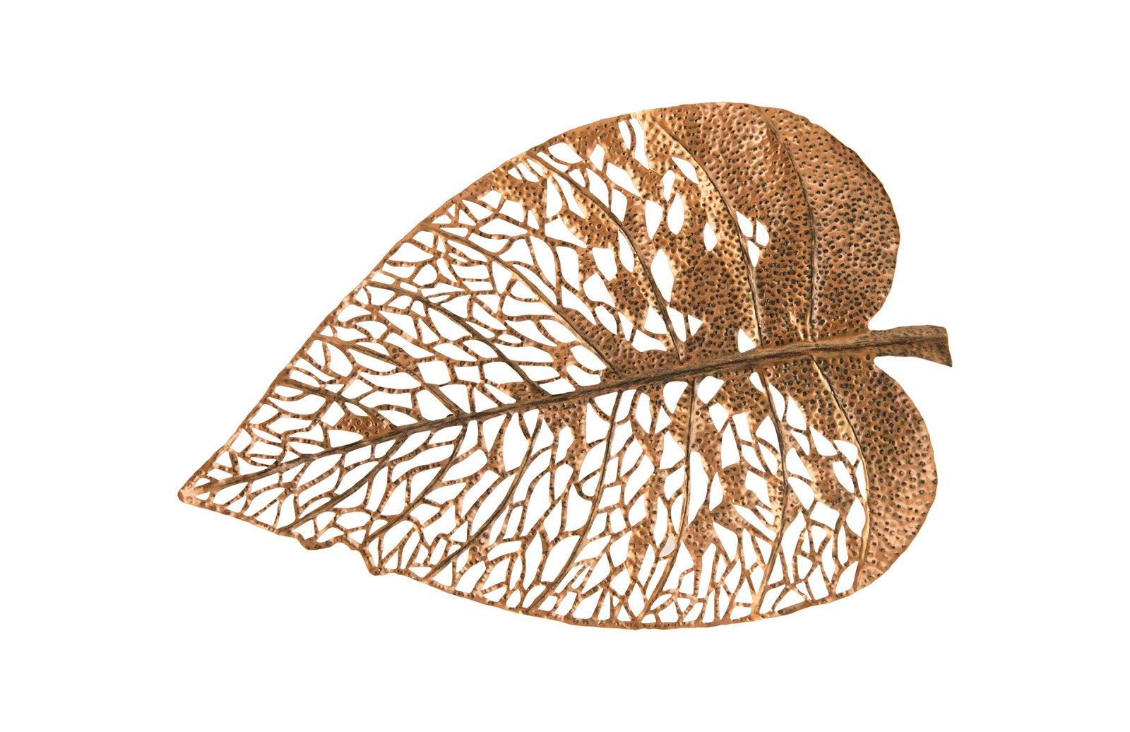 Birch Leaf Wall Art, Copper, MD - Frankwebs